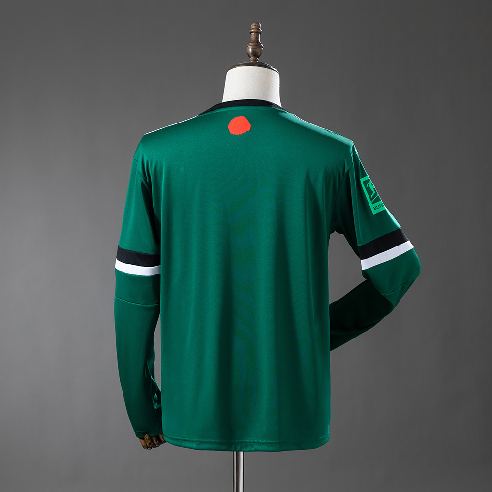 Schalke 04 25/26 Commemorative Edition - Green Long-Sleeve Jersey:football jersey mysite: unitedjerseyfootball 邓江浪:football