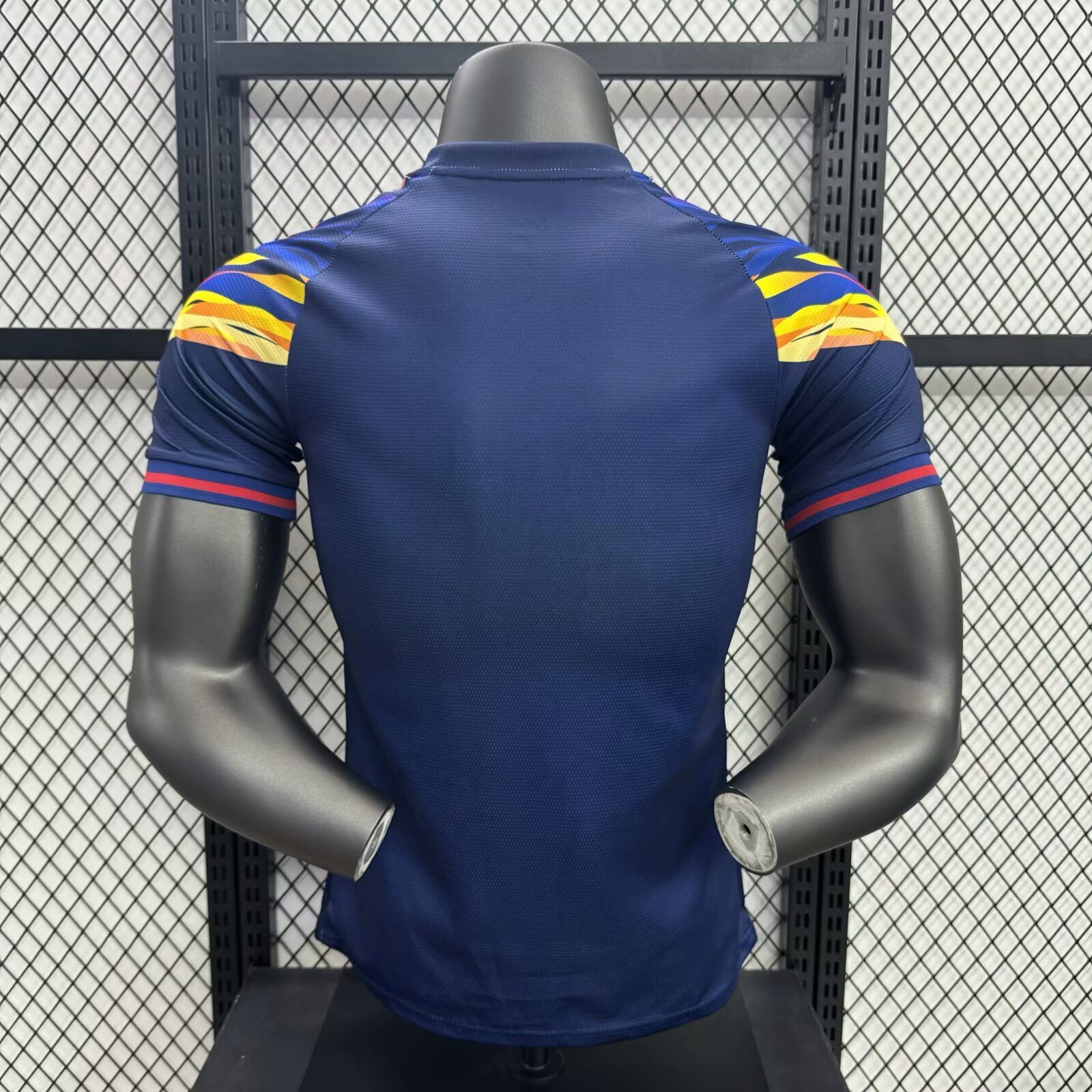 Club América 25-26 V-Shaped Camouflage Pattern Deep Blue Jersey - Player Version:football jersey mysite: unitedjerseyfootball 邓江浪:football