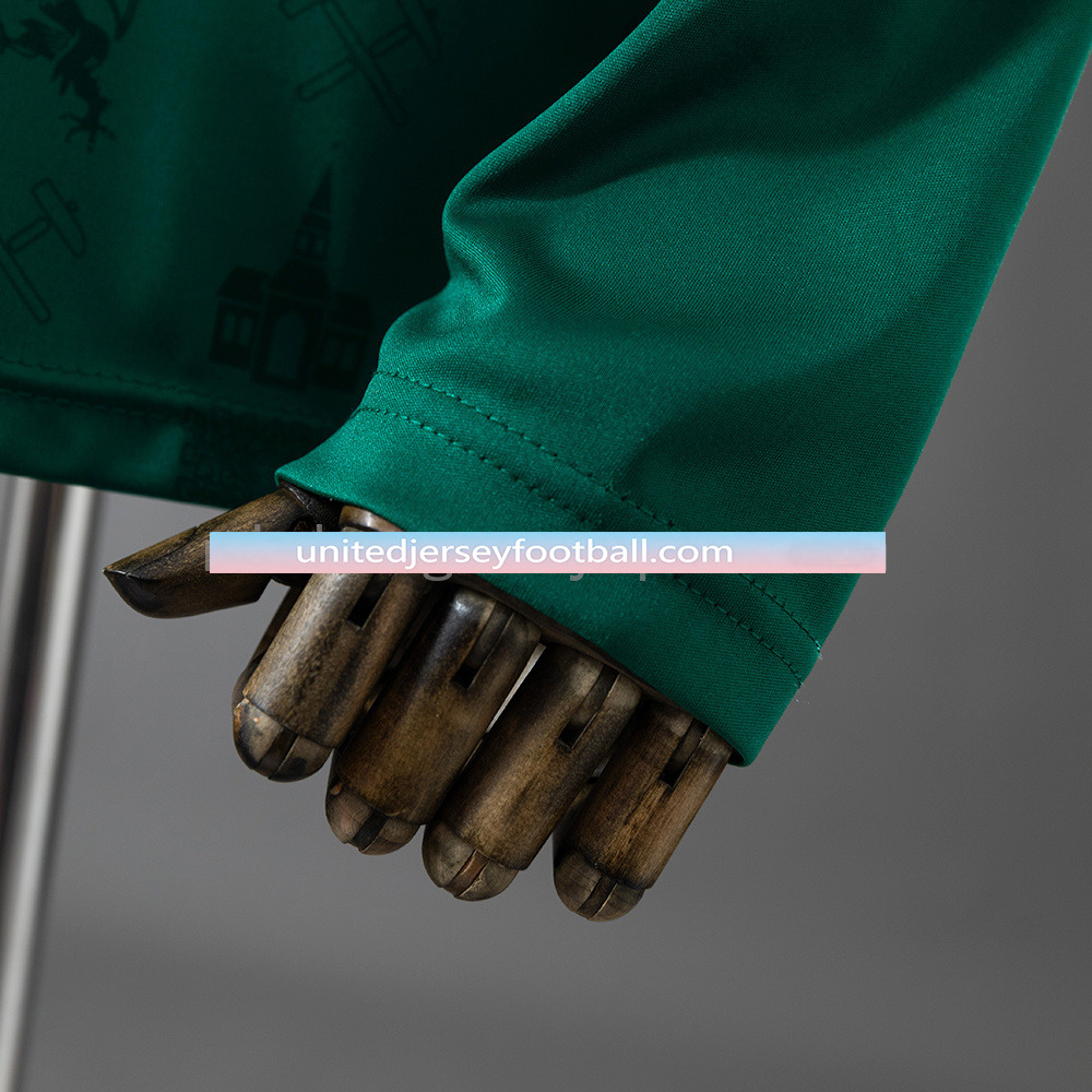 Schalke 04 25/26 Commemorative Edition - Green Long-Sleeve Jersey:football jersey mysite: unitedjerseyfootball 邓江浪:football