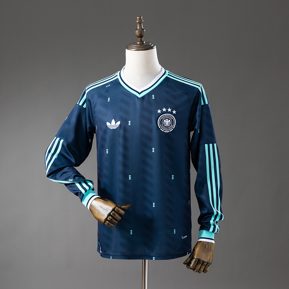 Germany 2026 Away Long sleeves Jersey - Fans Version:football jersey mysite: unitedjerseyfootball 邓江浪:football
