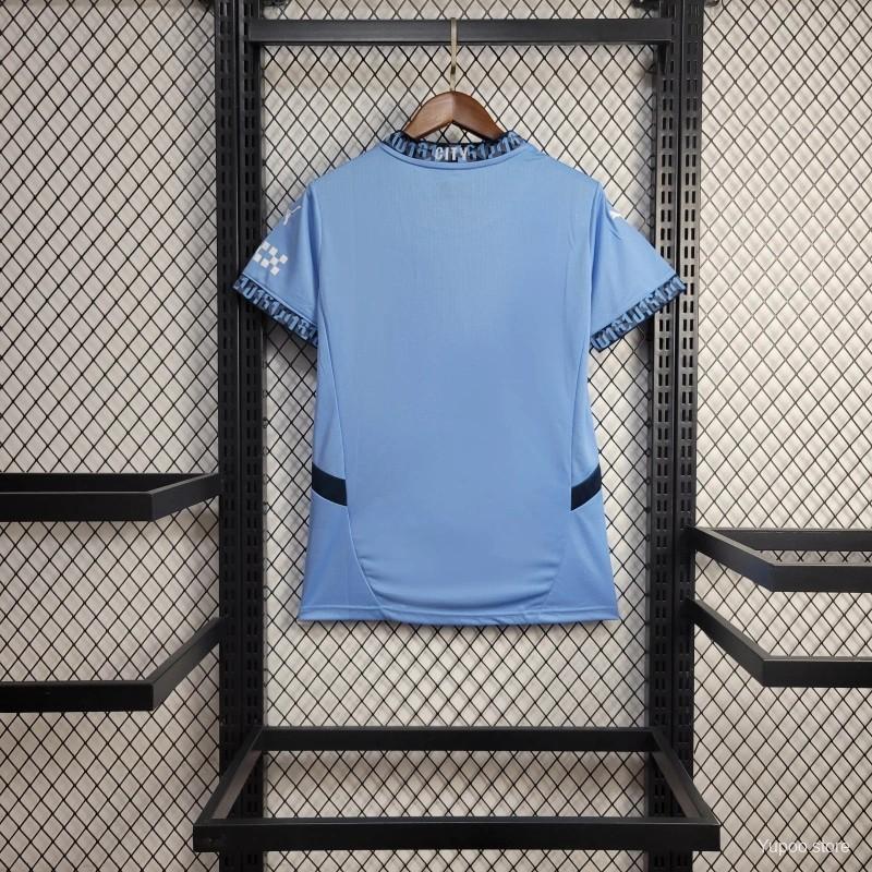 ManixJersey.com | Women's Manchester City 24-25 Home Jersey -Customize Name, Number and Patch | Worldwide Shipping