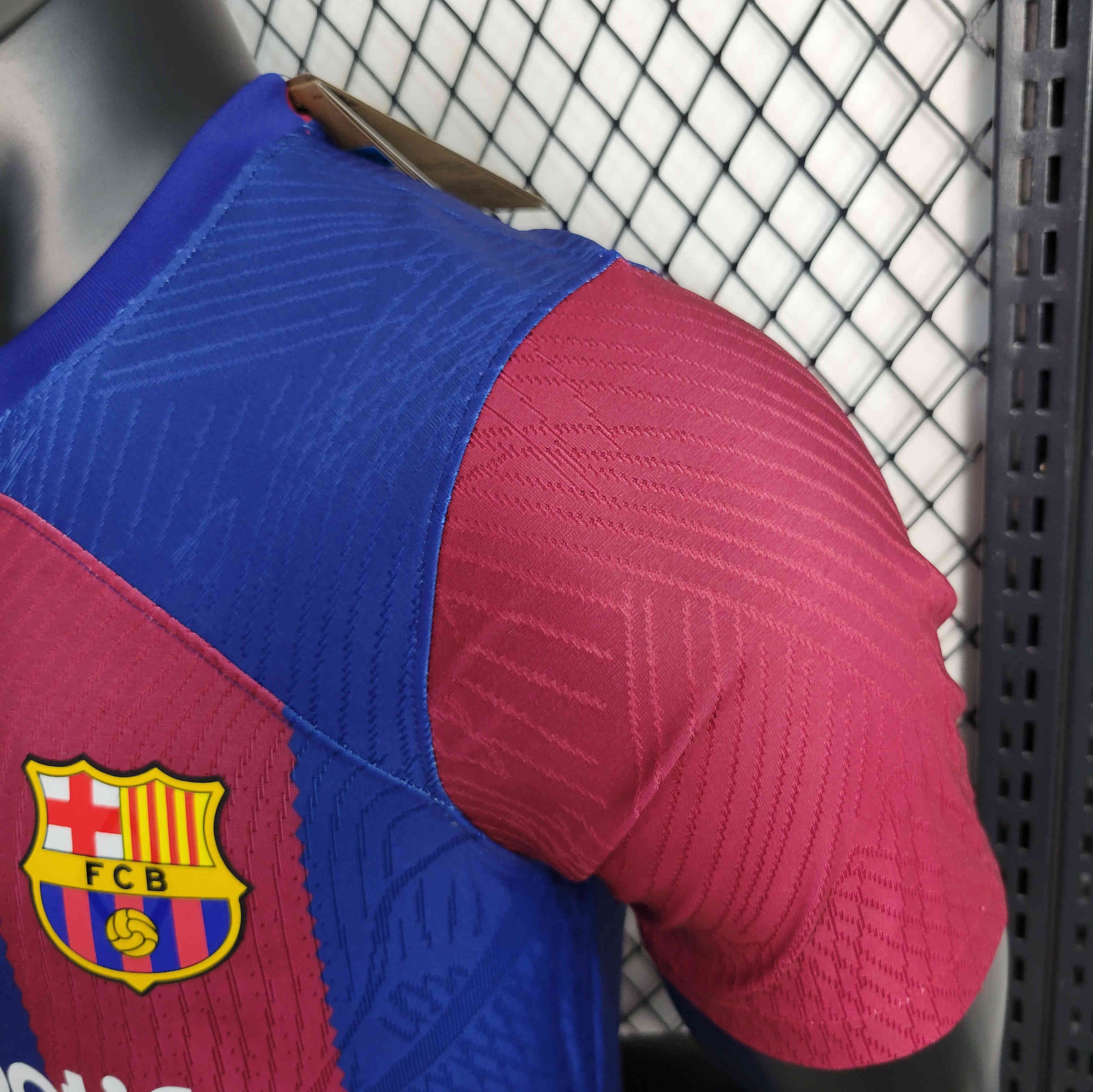 SIUjerseys-Barcelona 23-24 Home Stadium Jersey - Player Version
