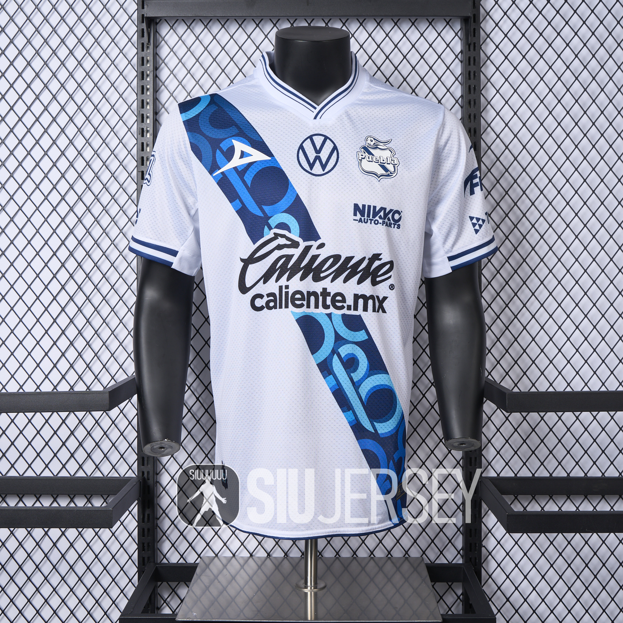 SIUjerseys-Club Puebla 24-25 Home Jersey - Player Version