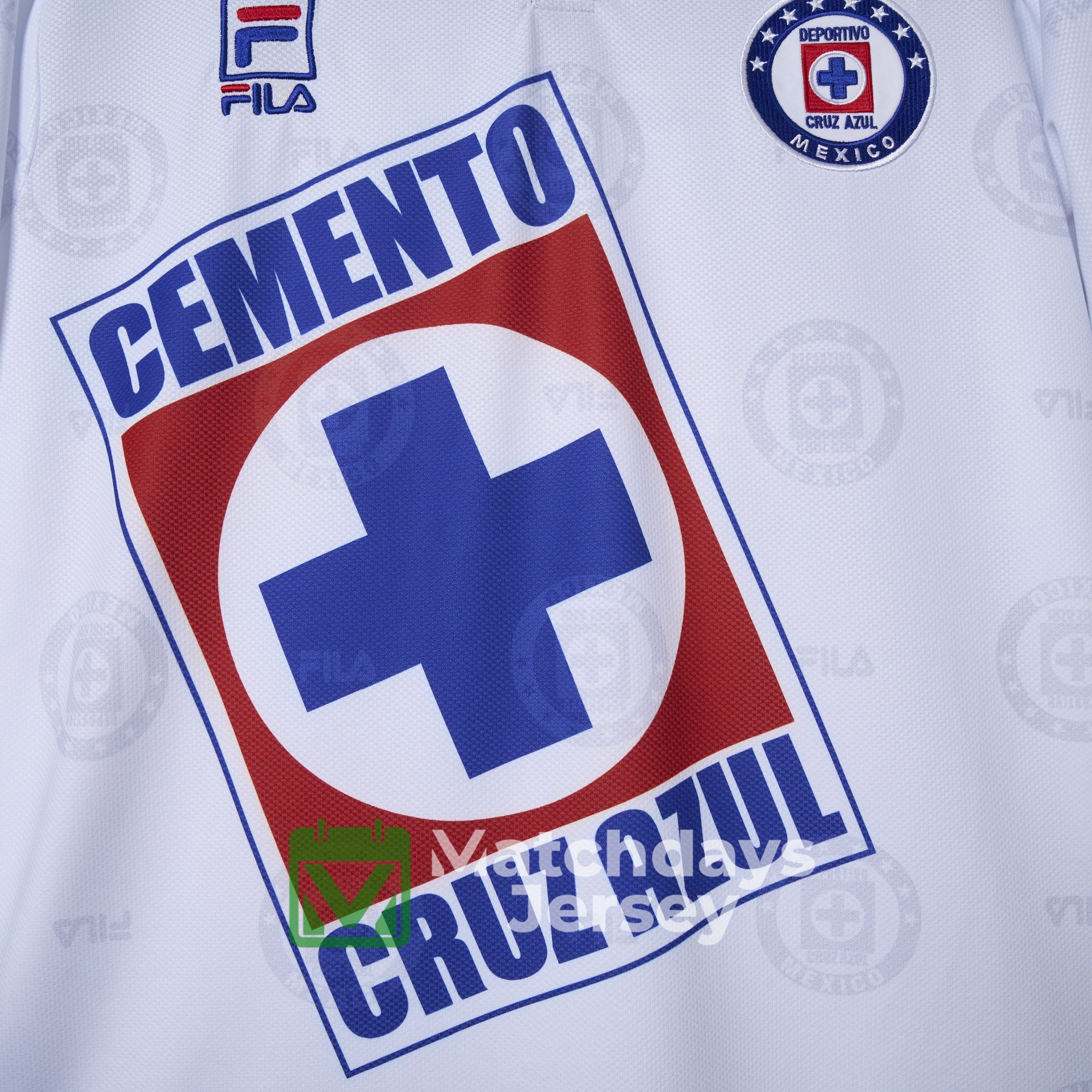 Funinjersey-Retro Cruz Azul 1998-99 Away Jersey - Fans Version