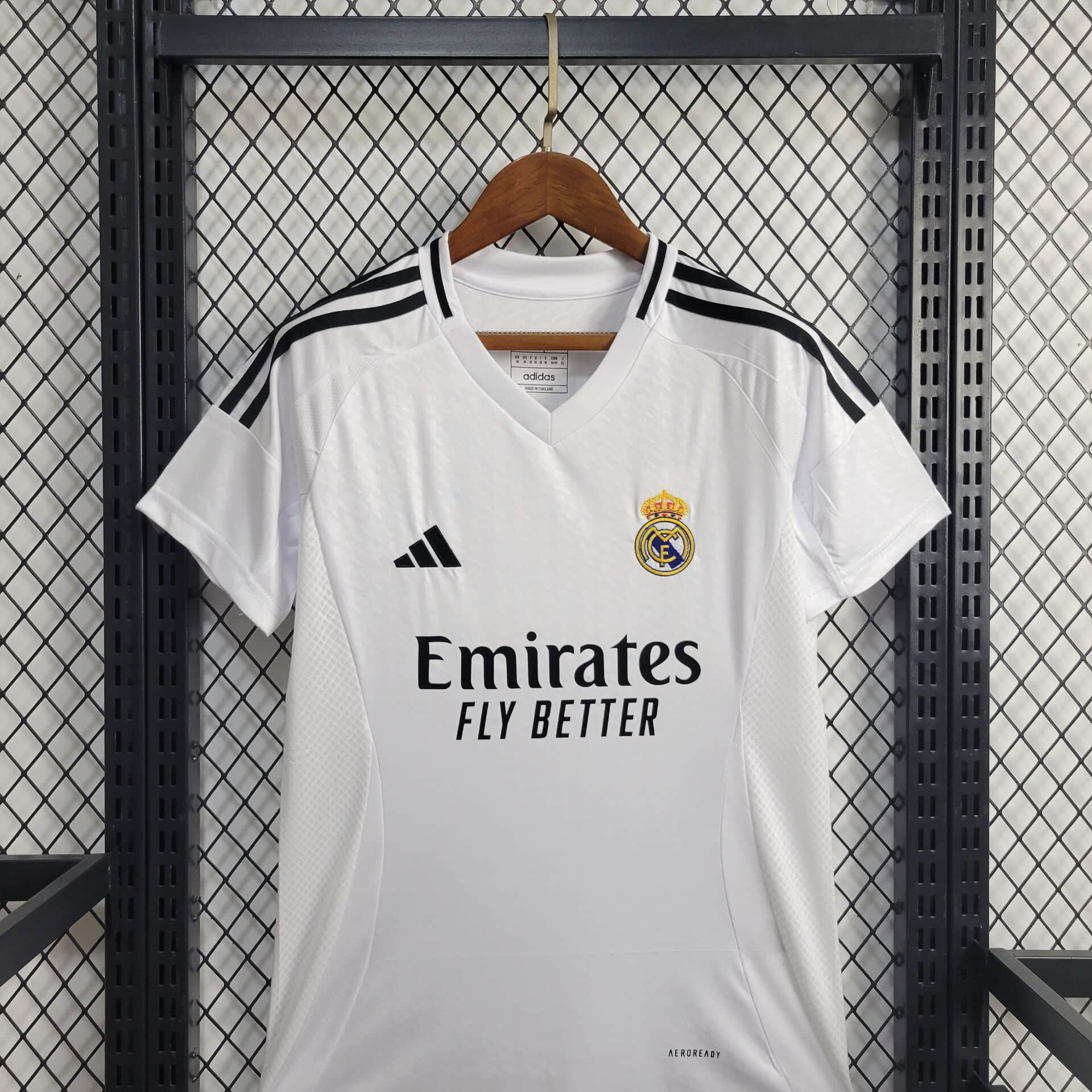 JerseysGala.com | Women's Real Madrid 24-25 Home Stadium Jersey -Customize Name, Number and Patch | Worldwide Shipping