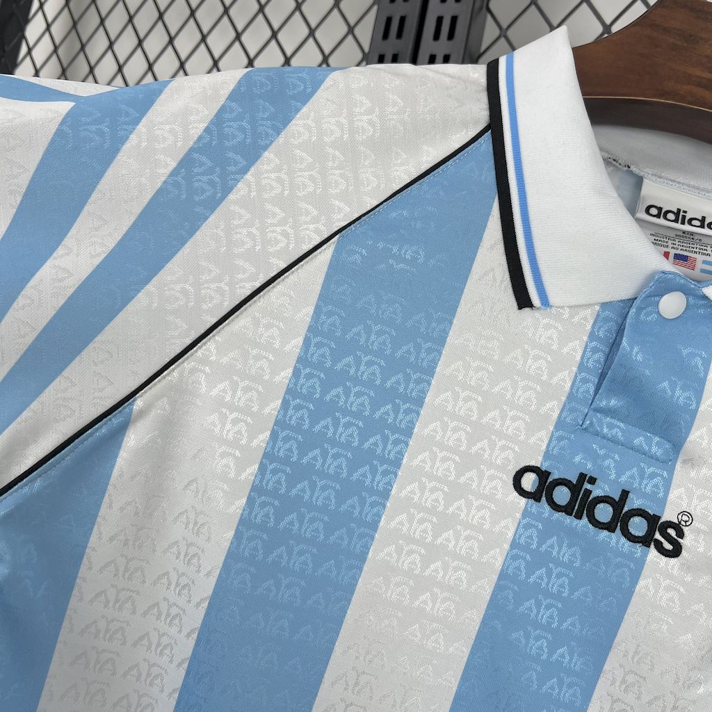 SIUjerseys-Retro Argentina 1996 Home Jersey