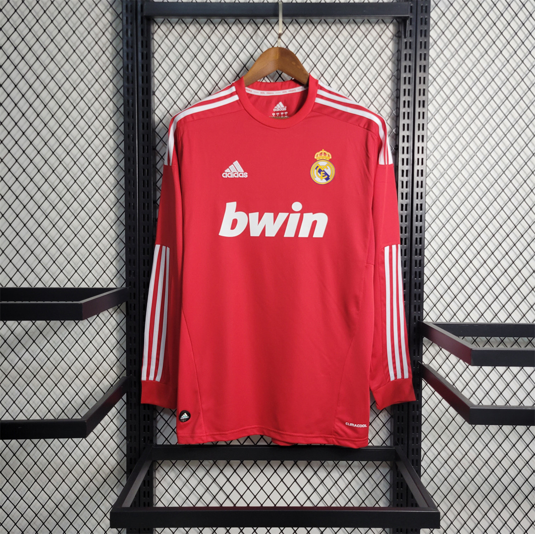 JerseysGala.com | Real Madrid Retro 11-12 Third Away Long Sleeve Jersey -Customize Name, Number and Patch | Worldwide Shipping