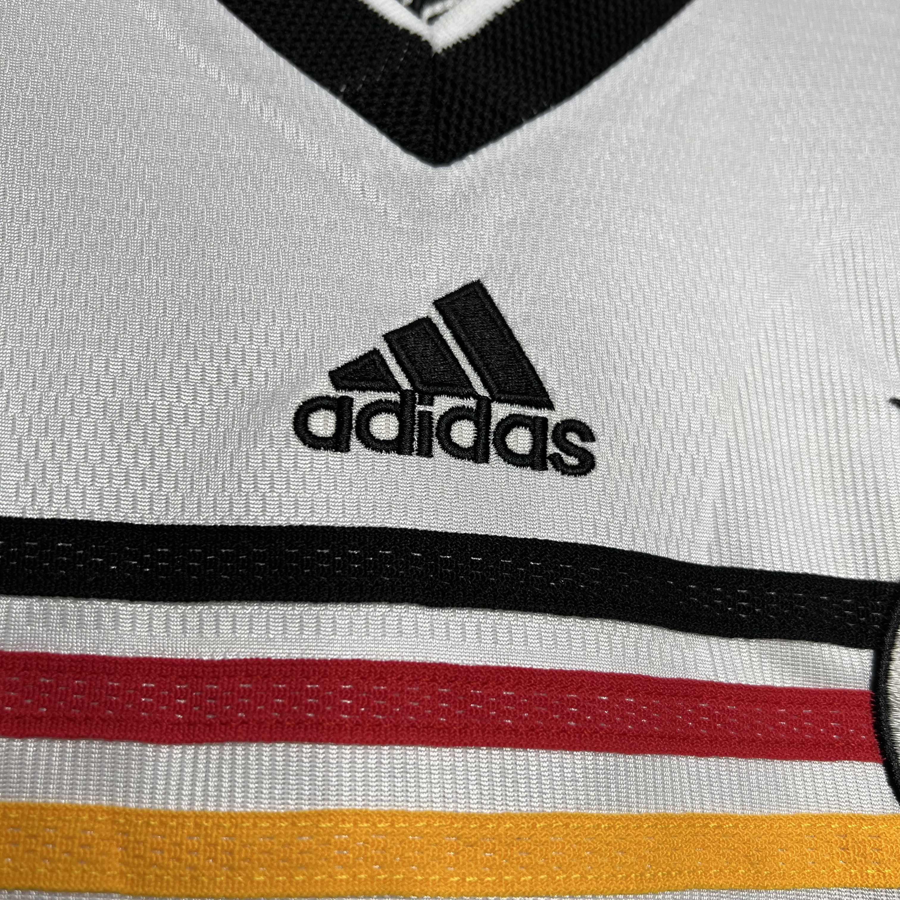 ManixJersey.com | Retro Germany 1998 Home Stadium Jersey -Customize Name, Number and Patch | Worldwide Shipping