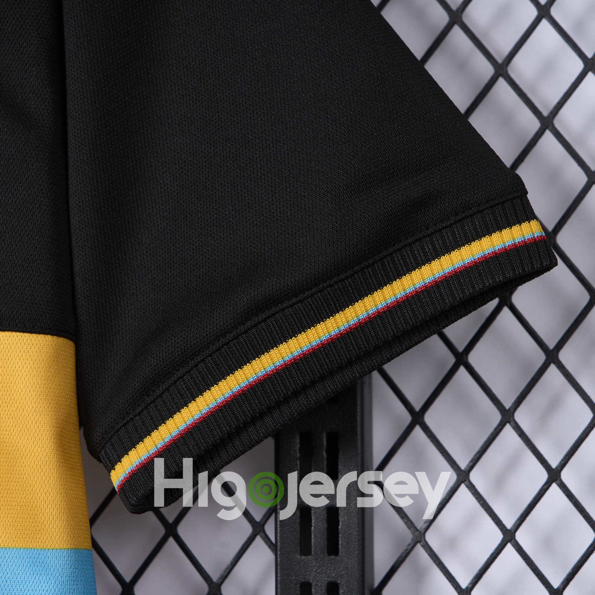 Higojerseys-Colombia 2024 100th Anniversary Black Jersey - Fans Version