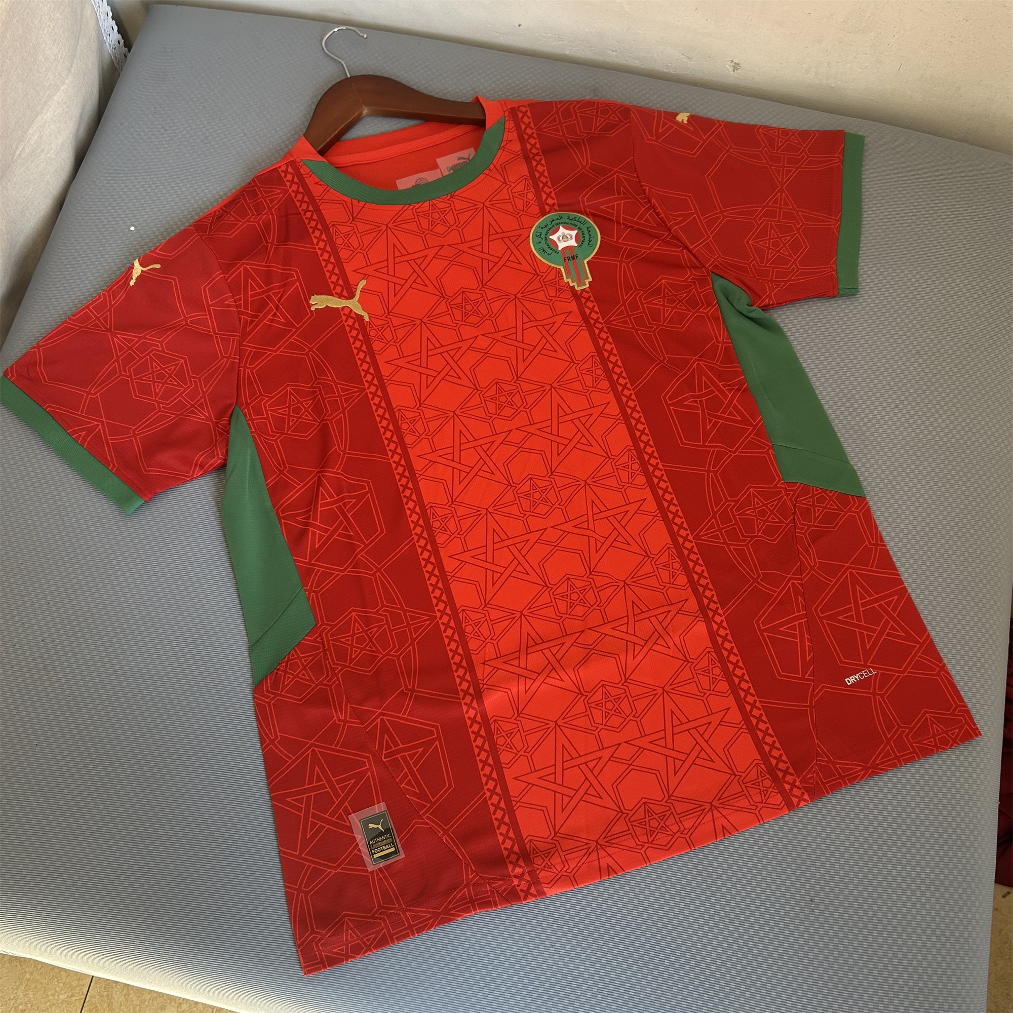 unitedfutballjersey-Morocco 24-25 Home Jersey - Fans Version