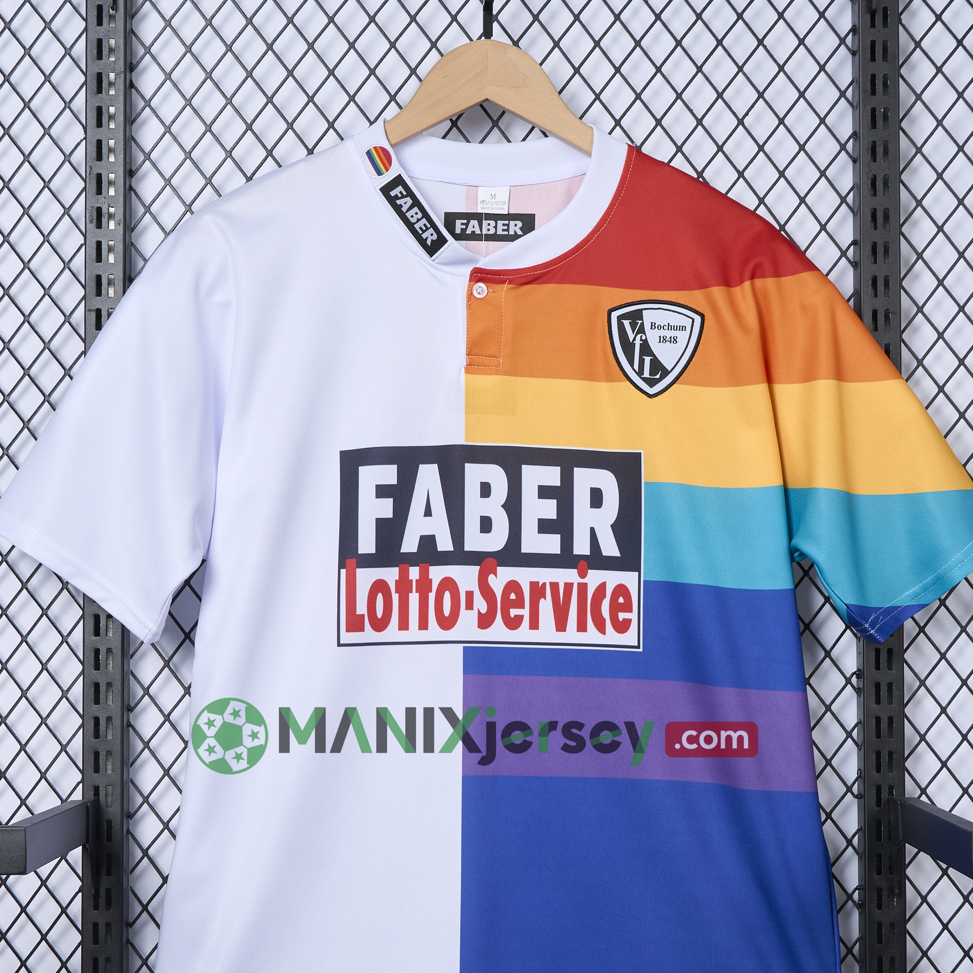 ManixJersey.com | Retro VfL Bochum 1997-99 Away Jersey -Customize Name, Number and Patch | Worldwide Shipping