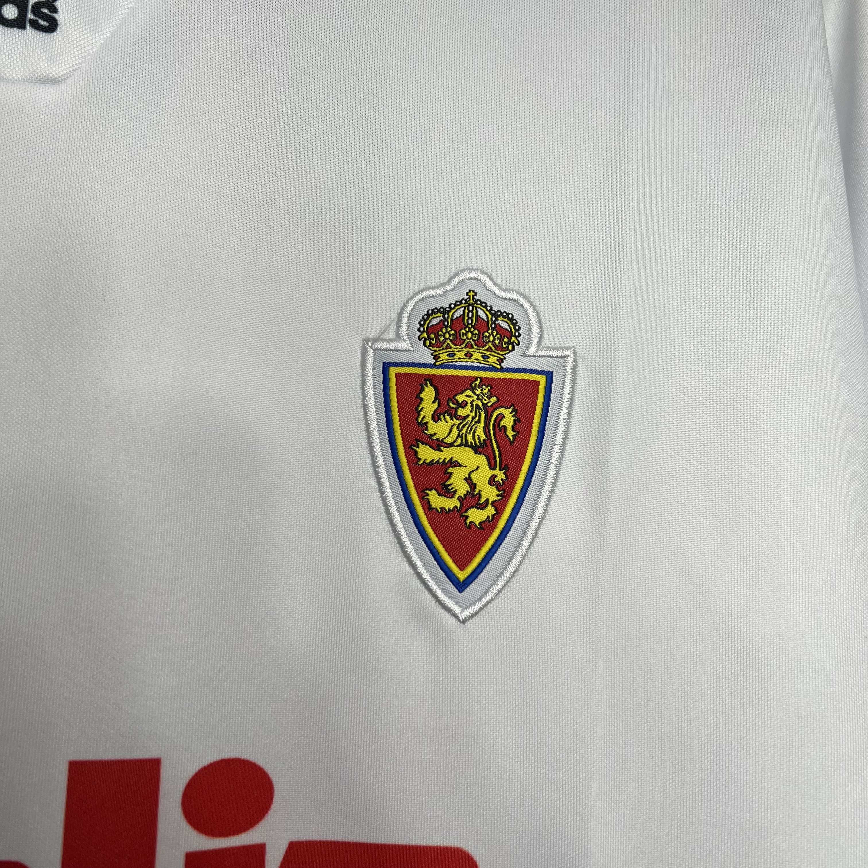 ManixJersey.com | Retro Real Zaragoza 1992-93 Home Stadium Jersey -Customize Name, Number and Patch | Worldwide Shipping