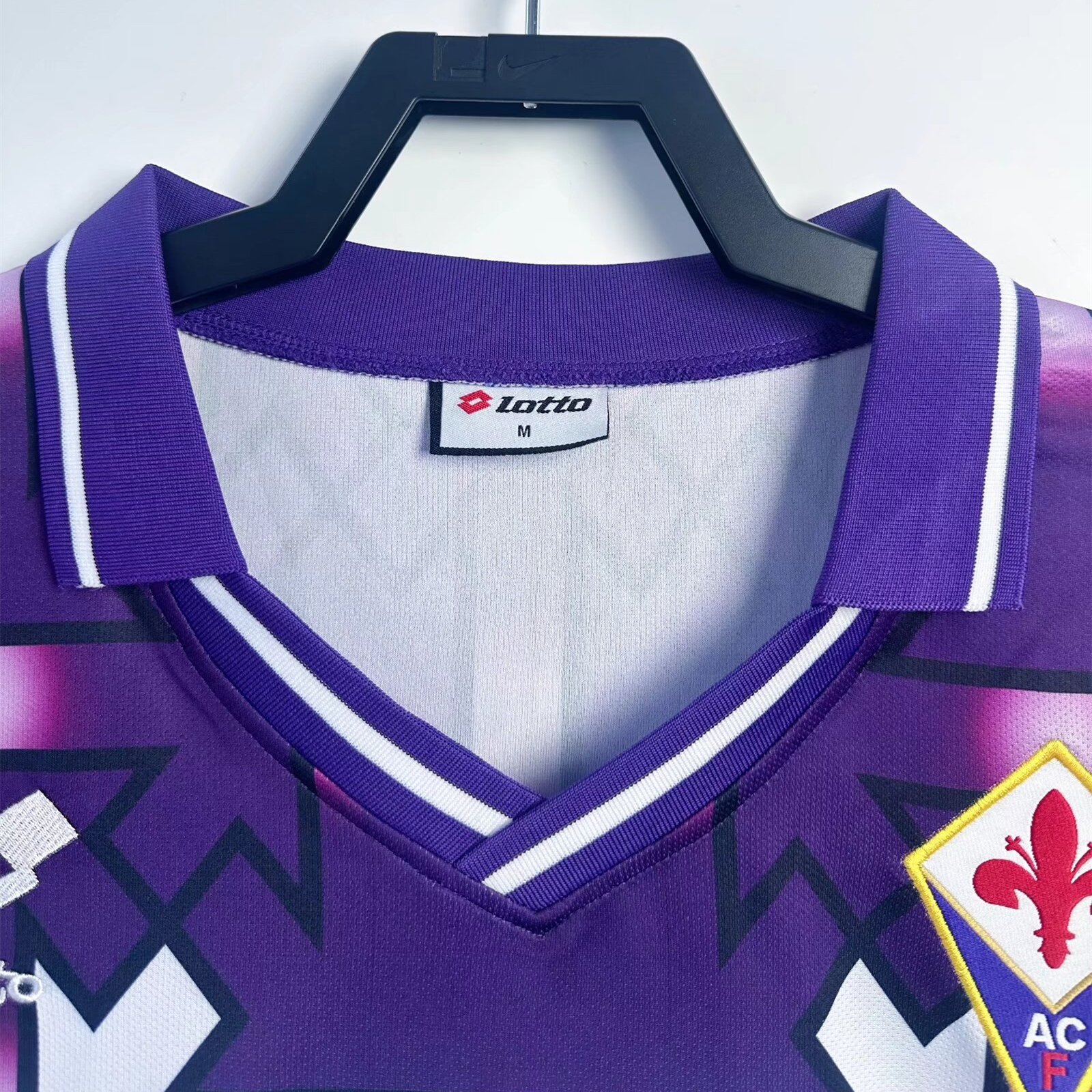 unitedfutballjersey-Retro Fiorentina 1992-93 Away Long Sleeve Jersey
