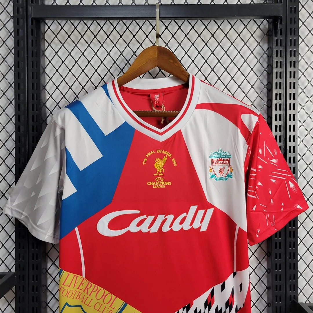 ManixJersey.com | Retro Liver.pool Mixed Commemorative Edition Jersey -Customize Name, Number and Patch | Worldwide Shipping