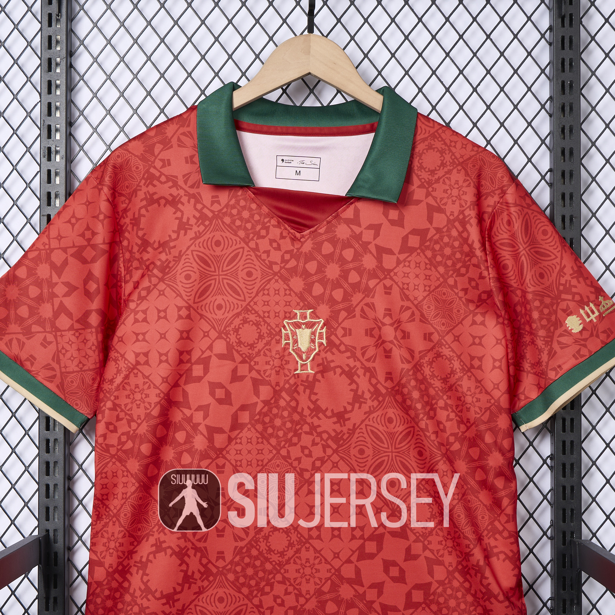 SIUjerseys-Portugal 2024-25 COMMA C.Ronaldo Jersey - Fans Version