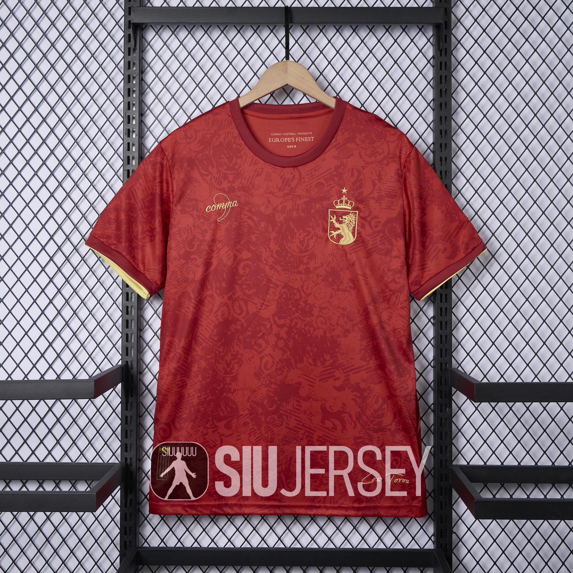 UltraTrikot-Spain 2024-25 COMMA Red Special Edition Jersey - Fans Version