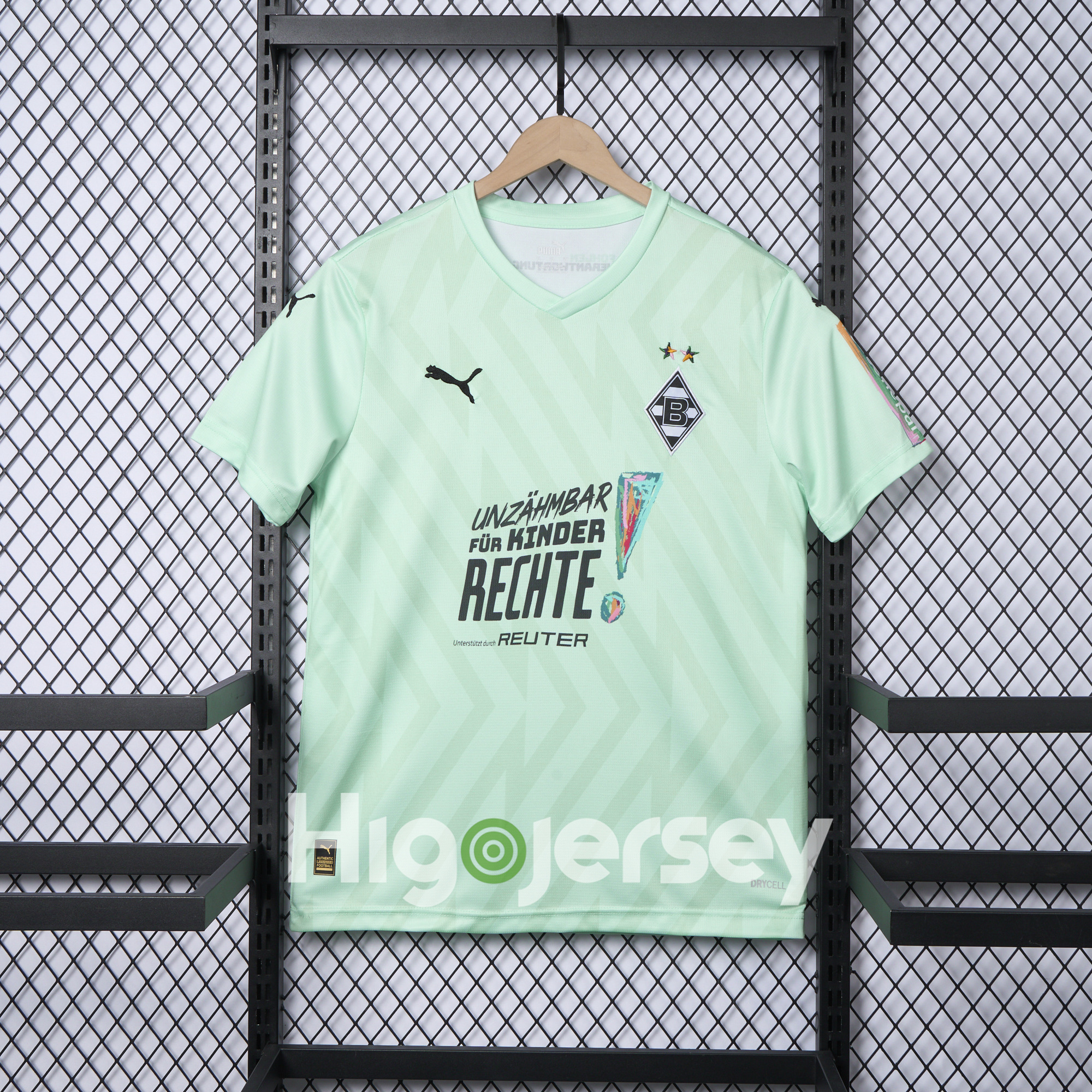 Higojerseys-Borussia Mönchengladbach 24-25 World Children's Day Special Jersey - Fans Version