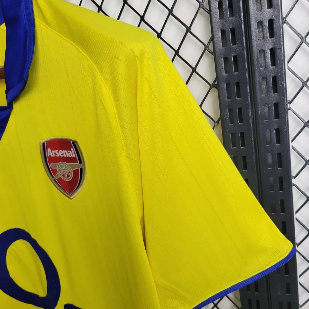 Higojerseys-Retro Arsenal 2003-05 Away Stadium Jersey
