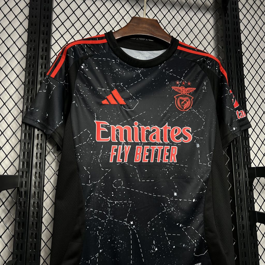 ManixJersey.com | Benfica 24-25 Away Jersey - Fans Version -Customize Name, Number and Patch | Worldwide Shipping