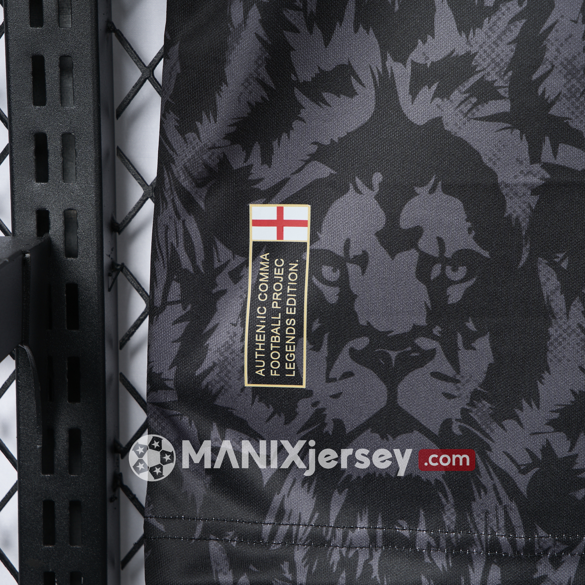 ManixJersey.com | England 2024 Black The Lions Special Edition Jersey - Fans Version -Customize Name, Number and Patch | Worldwide Shipping
