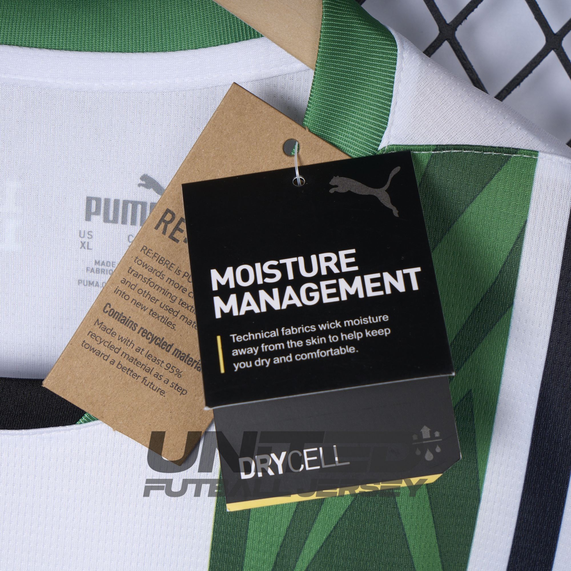 ManixJersey.com | Borussia Mönchengladbach 24-25 Home Stadium Jersey - Fans Version -Customize Name, Number and Patch | Worldwide Shipping