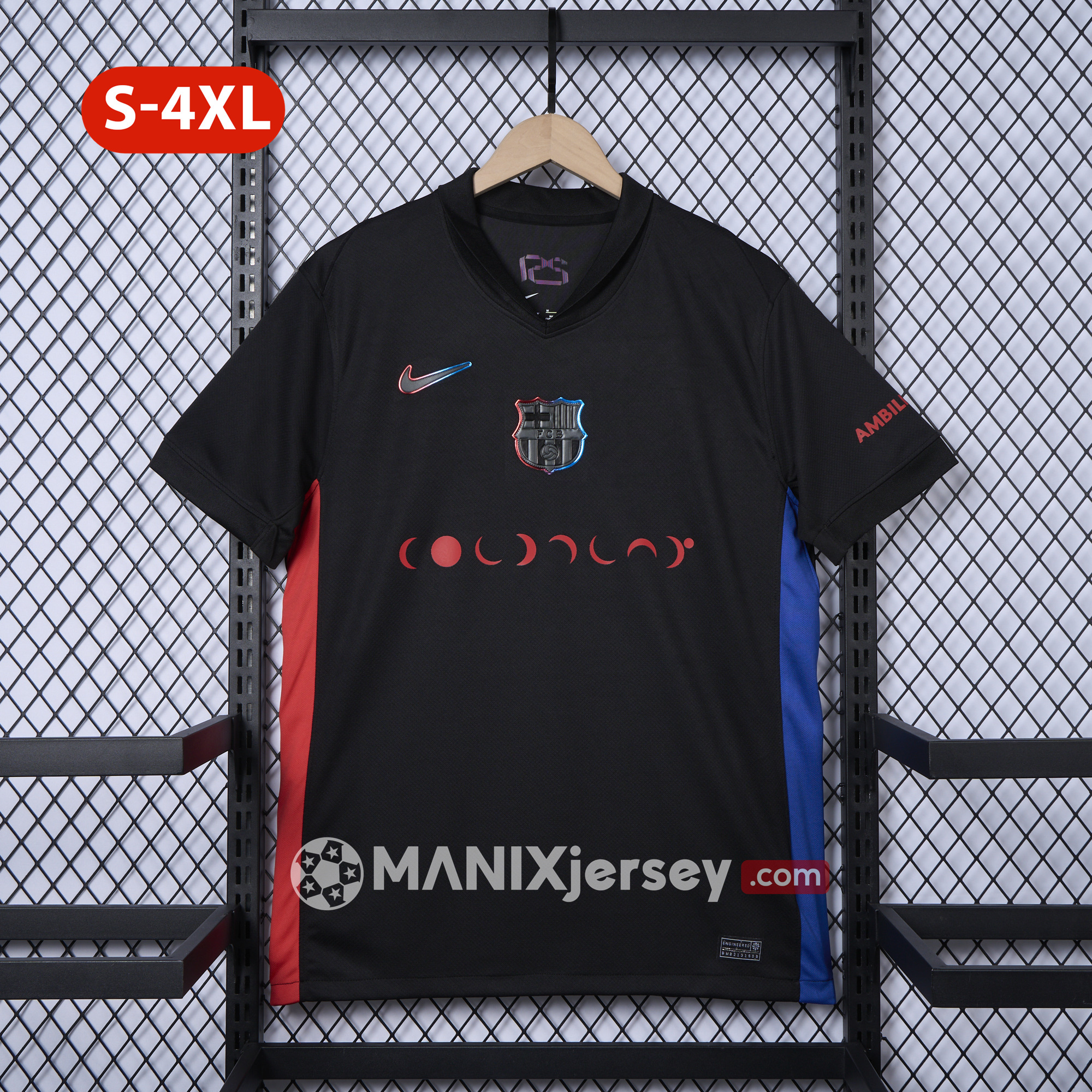 ManixJersey.com | Barcelona X Coldplay 24-25 Away Co-Branded Jersey - Fans Version -Customize Name, Number and Patch | Worldwide Shipping