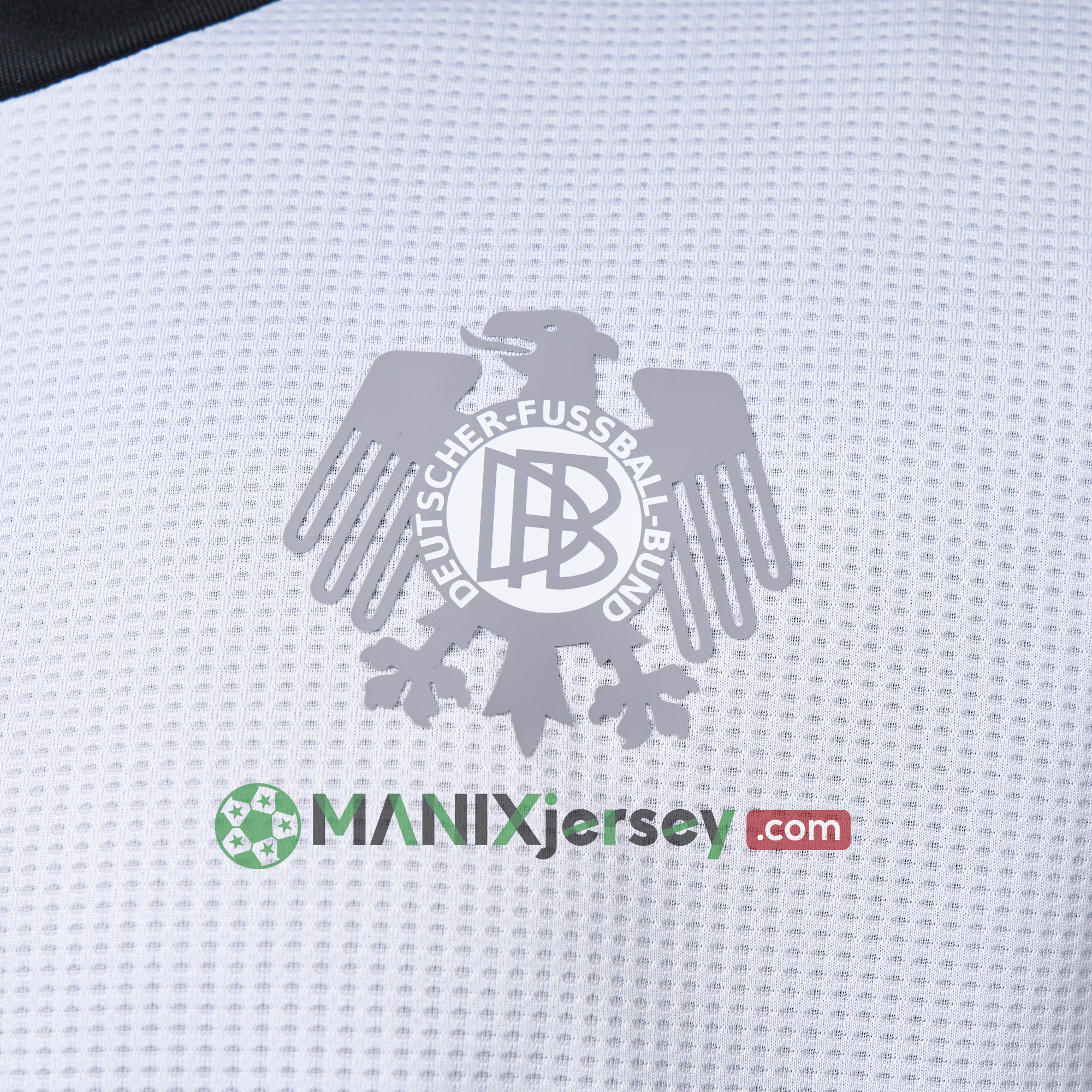 ManixJersey.com | Germany 2025 White Retro Style Jersey - Player Version -Customize Name, Number and Patch | Worldwide Shipping