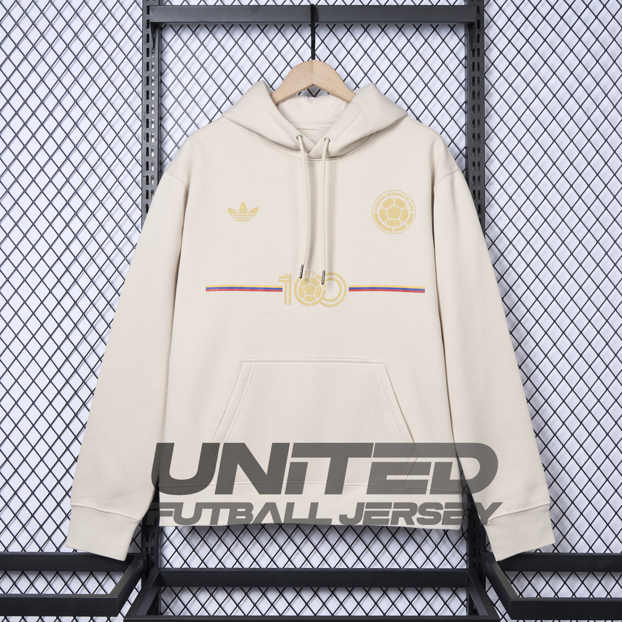 unitedfutballjersey-Colombia 2024 100th Anniversary hoodies