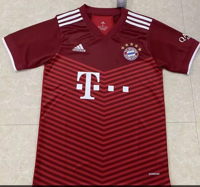 Retro Bayern Munich 2021-22 Home Stadium Jersey:football jersey mysite: unitedjerseyfootball 邓江浪:football