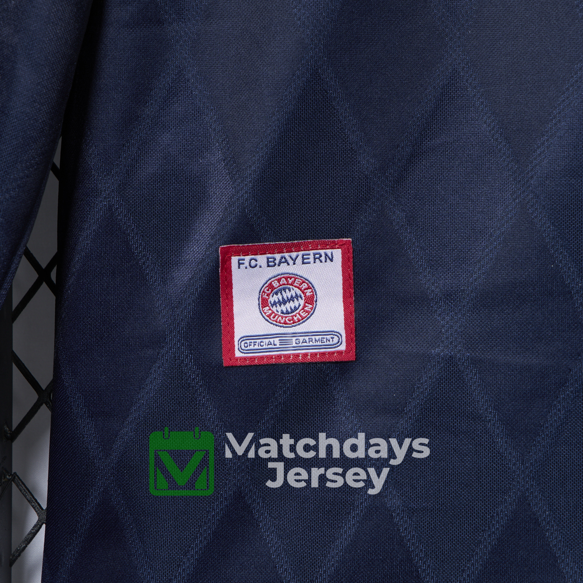 GlobeJersey-Retro Bayern Munich 1997-99 Home Long Jersey