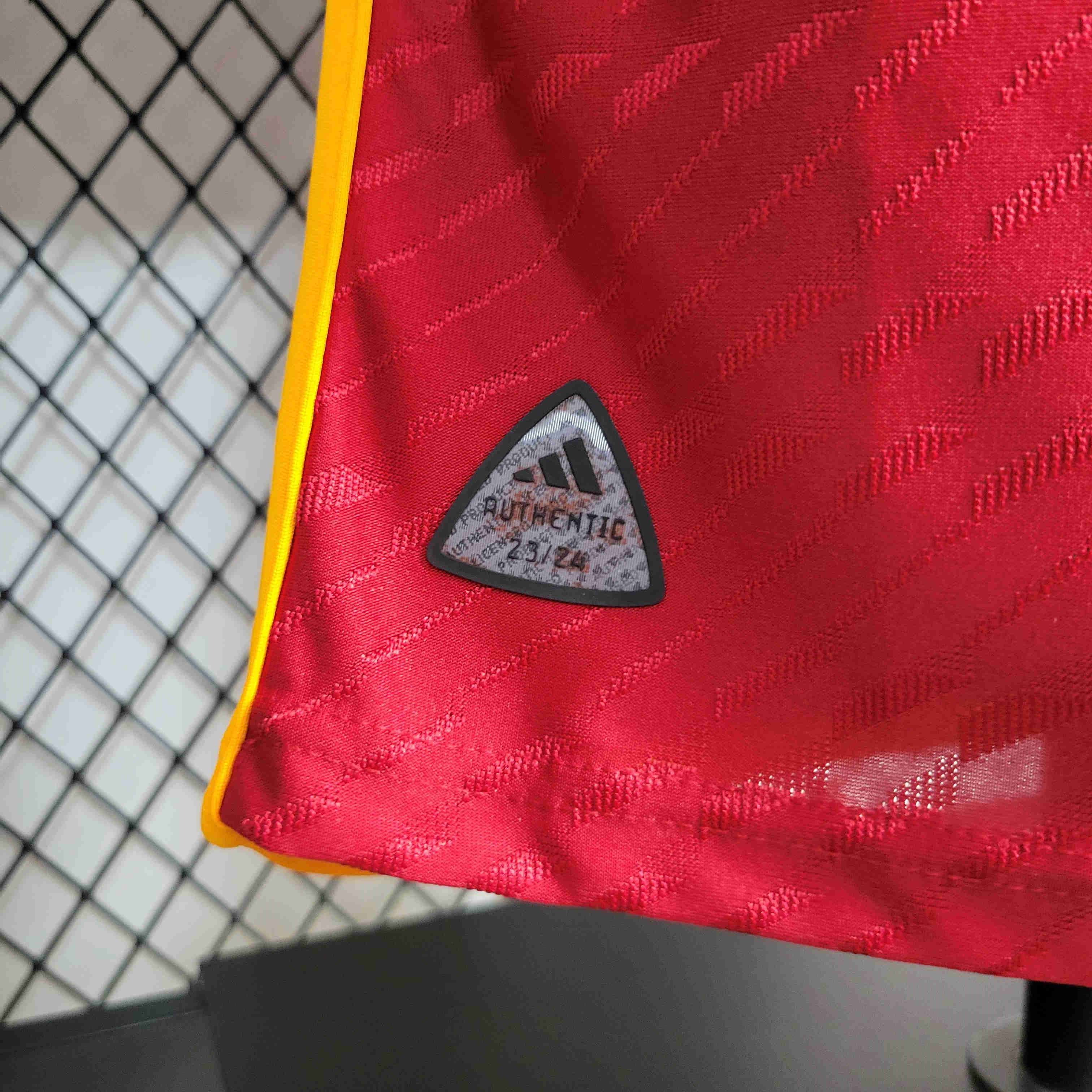 Higojerseys-Roma 23-24 Home Jersey - Player Version