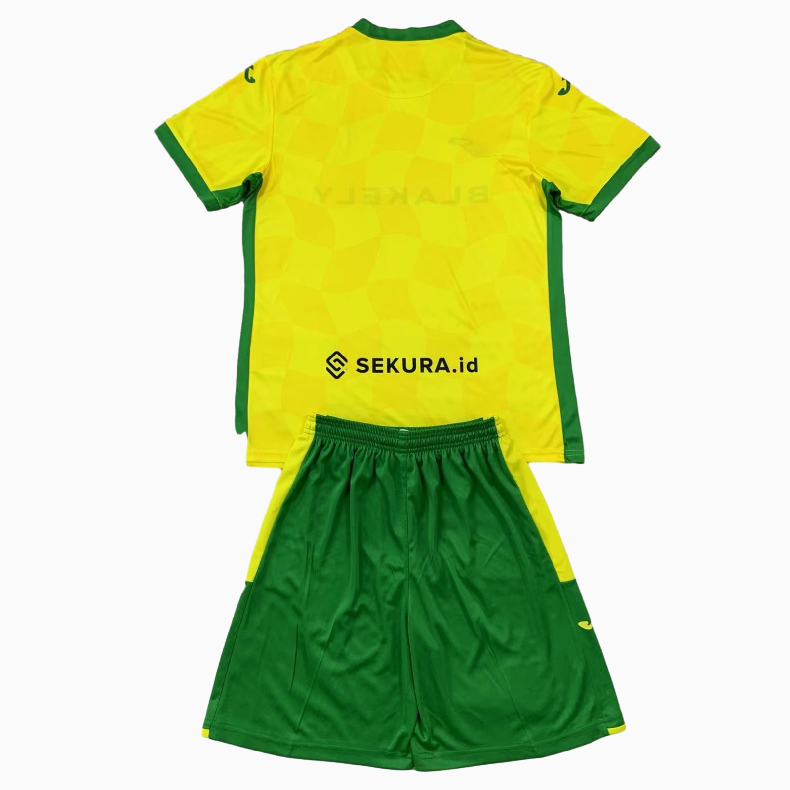 ManixJersey.com | Norwich City 24-25 Home Kids Kit -Customize Name, Number and Patch | Worldwide Shipping