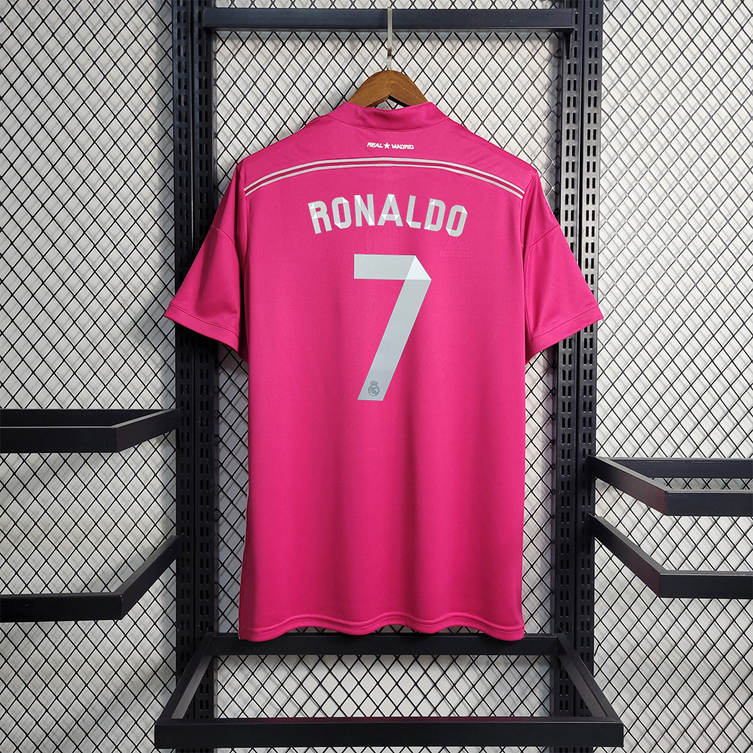 ManixJersey.com | Retro Real Madrid 14-15 Away Stadium Jersey -Customize Name, Number and Patch | Worldwide Shipping