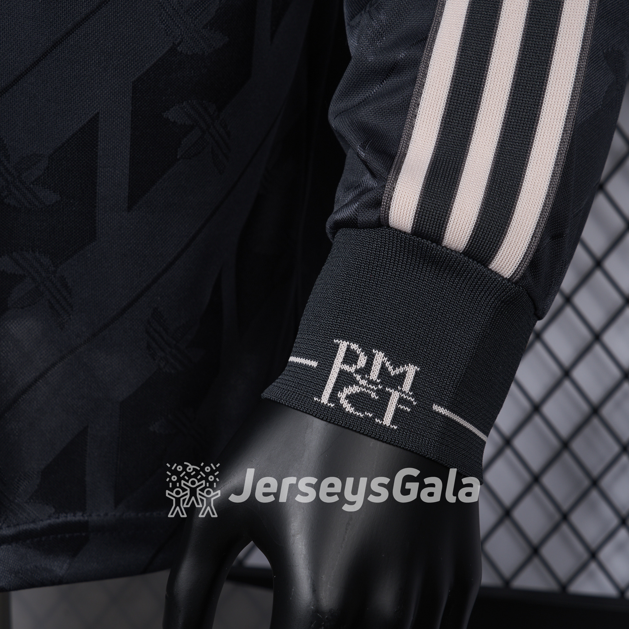 JerseysGala.com | Real Madrid 24-25 Originals LFSTLR Long Sleeve Charcoal Jersey - Player Version -Customize Name, Number and Patch | Worldwide Shipping