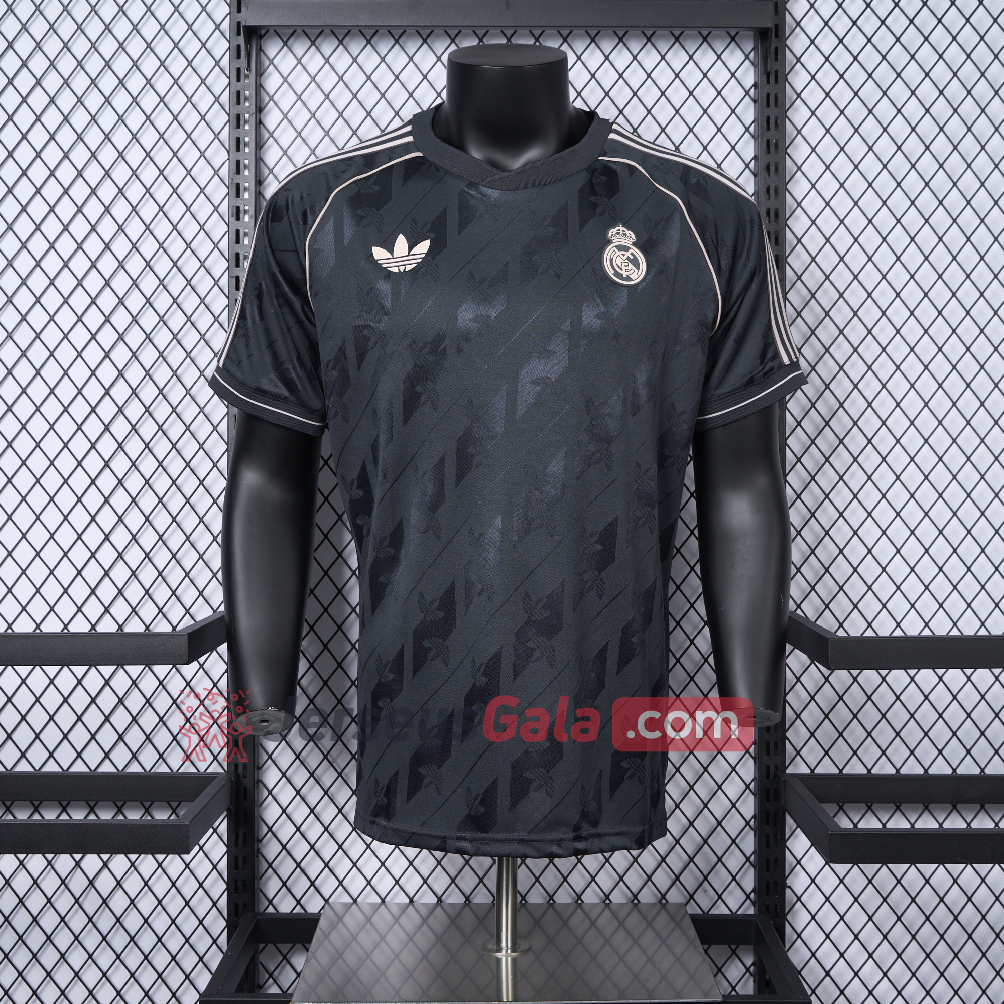 JerseysGala.com | Real Madrid 24-25 Originals LFSTLR Jersey Charcoal - Player Version -Customize Name, Number and Patch | Worldwide Shipping