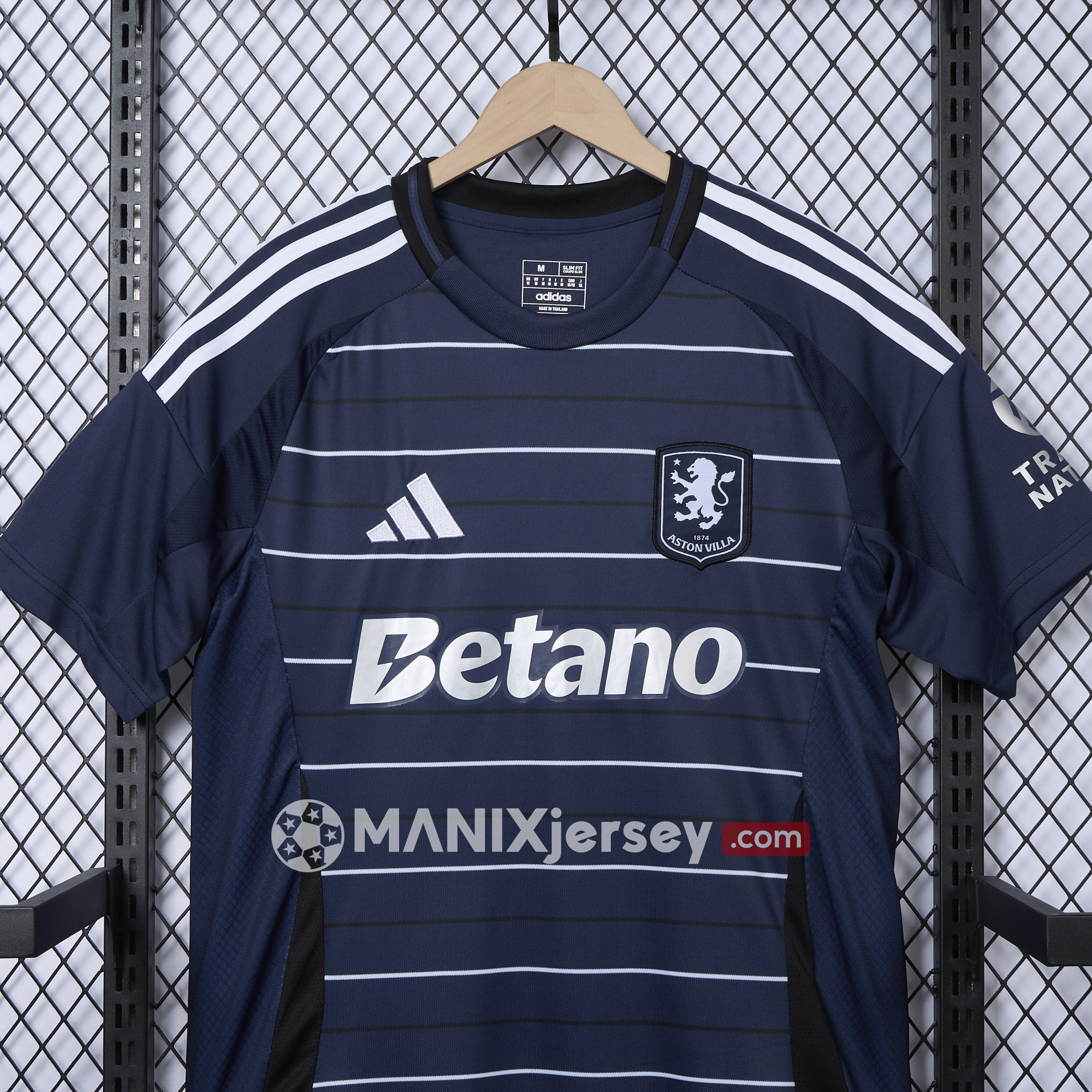 ManixJersey.com | Aston Villa 24-25 Third Jersey - Fans Version -Customize Name, Number and Patch | Worldwide Shipping