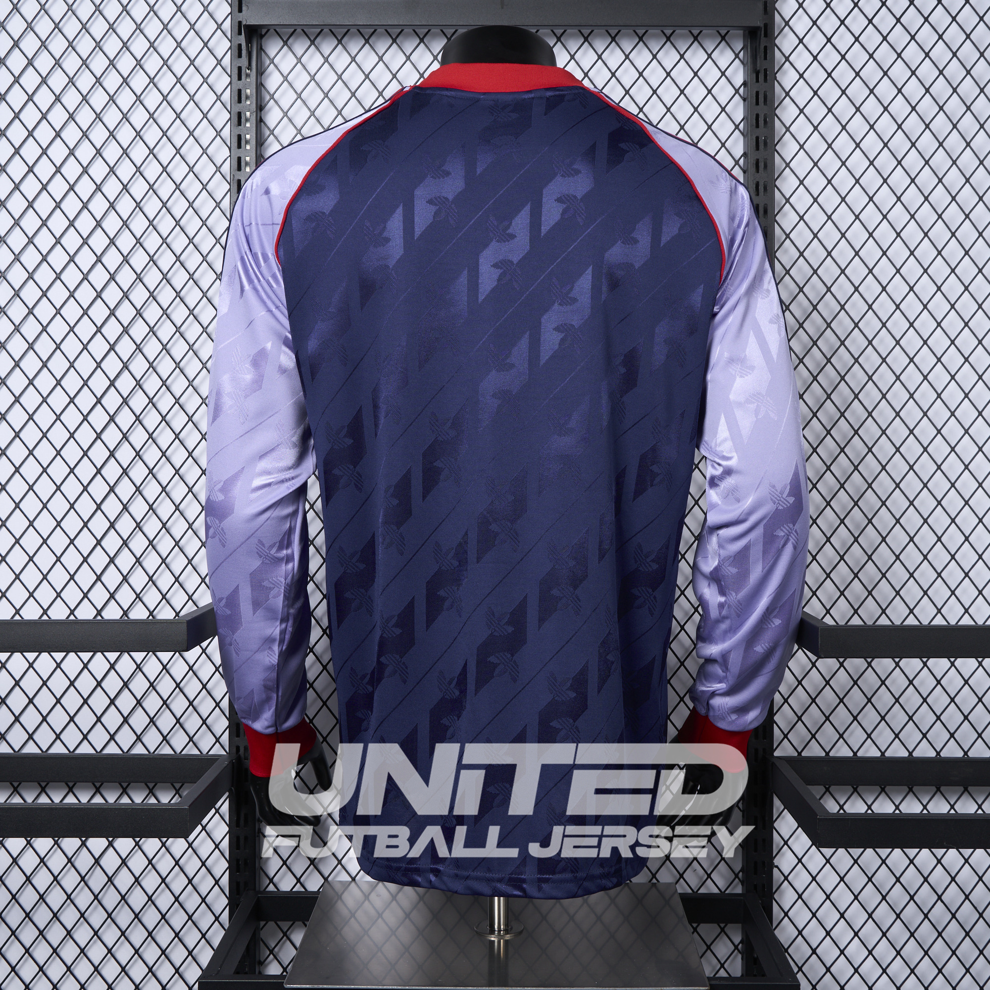 unitedfutballjersey-Arsenal 24-25 Originals LFSTLR Long Sleeve Purple Jersey - Player Version