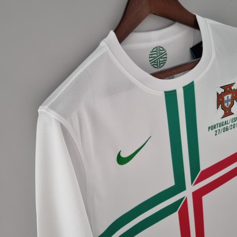 unitedfutballjersey-Retro Portugal 2012 Away Long Sleeve Jersey