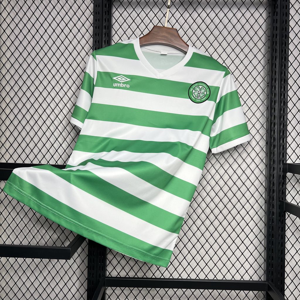 ManixJersey.com | Retro Celtic 1980-81 Home Stadium Jersey -Customize Name, Number and Patch | Worldwide Shipping
