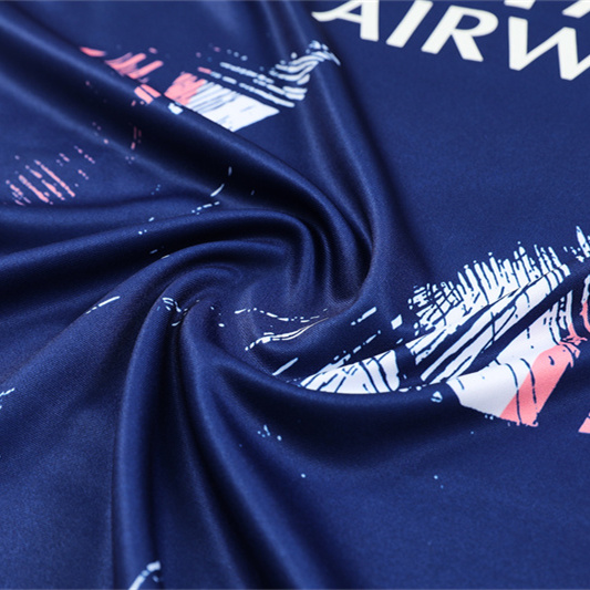 JerseysGala.com | Paris Saint-Germain PSG 24-25 Kids Long Sleeve Training Set - Royal Blue -Customize Name, Number and Patch | Worldwide Shipping