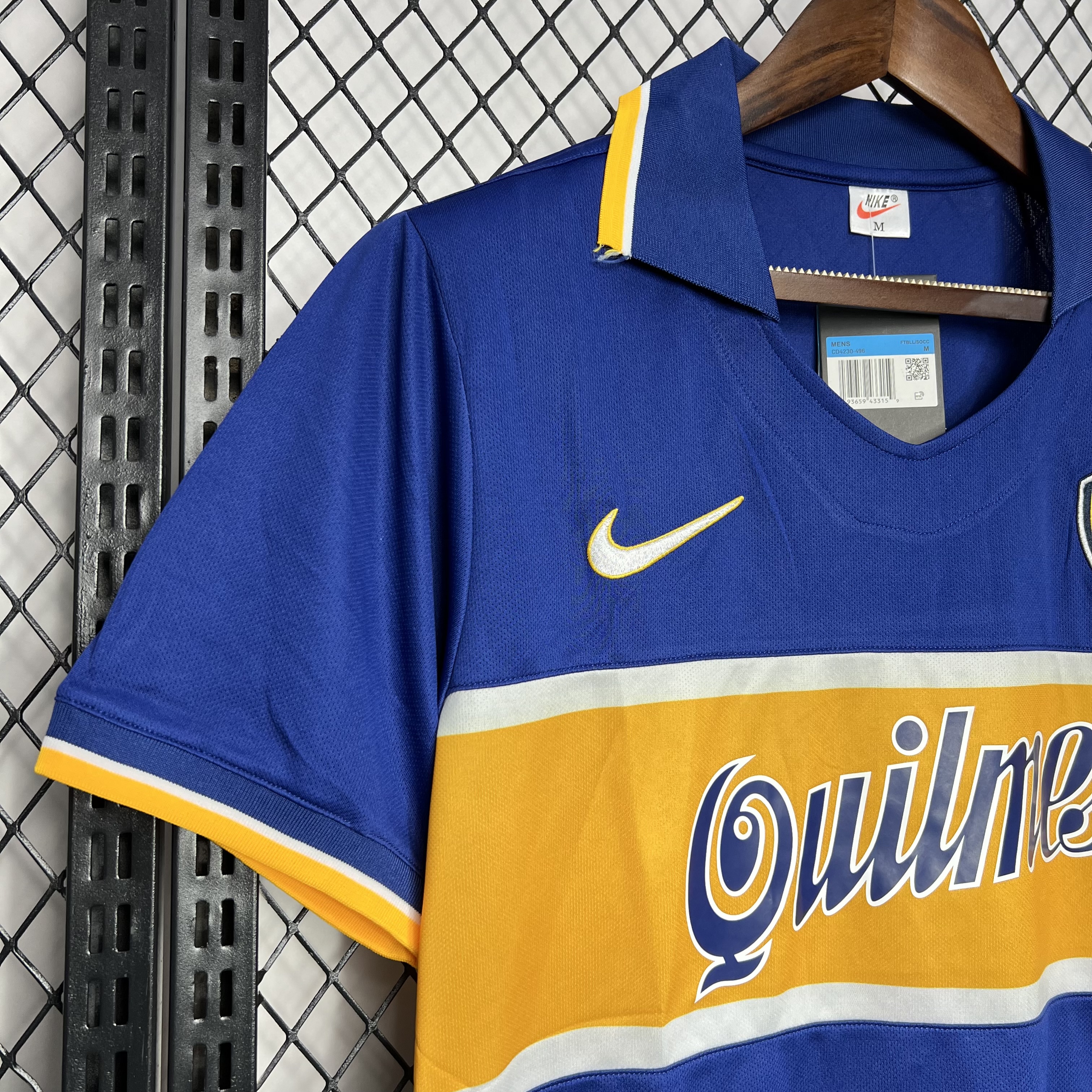 ManixJersey.com | Retro Boca Juniors 1996-97 Home Stadium Jersey -Customize Name, Number and Patch | Worldwide Shipping