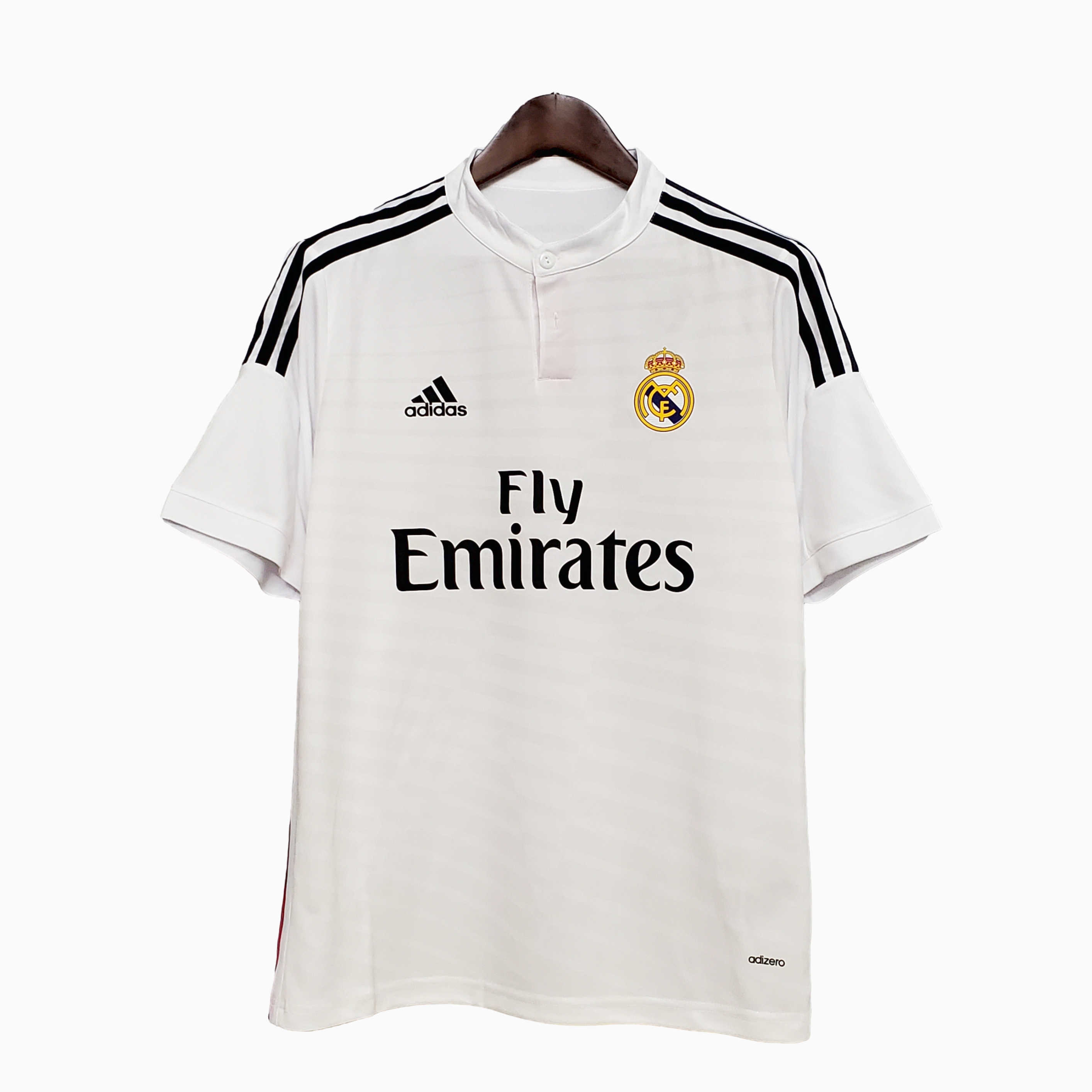 ManixJersey.com | Retro Real Madrid 14-15 Home Stadium Jersey -Customize Name, Number and Patch | Worldwide Shipping