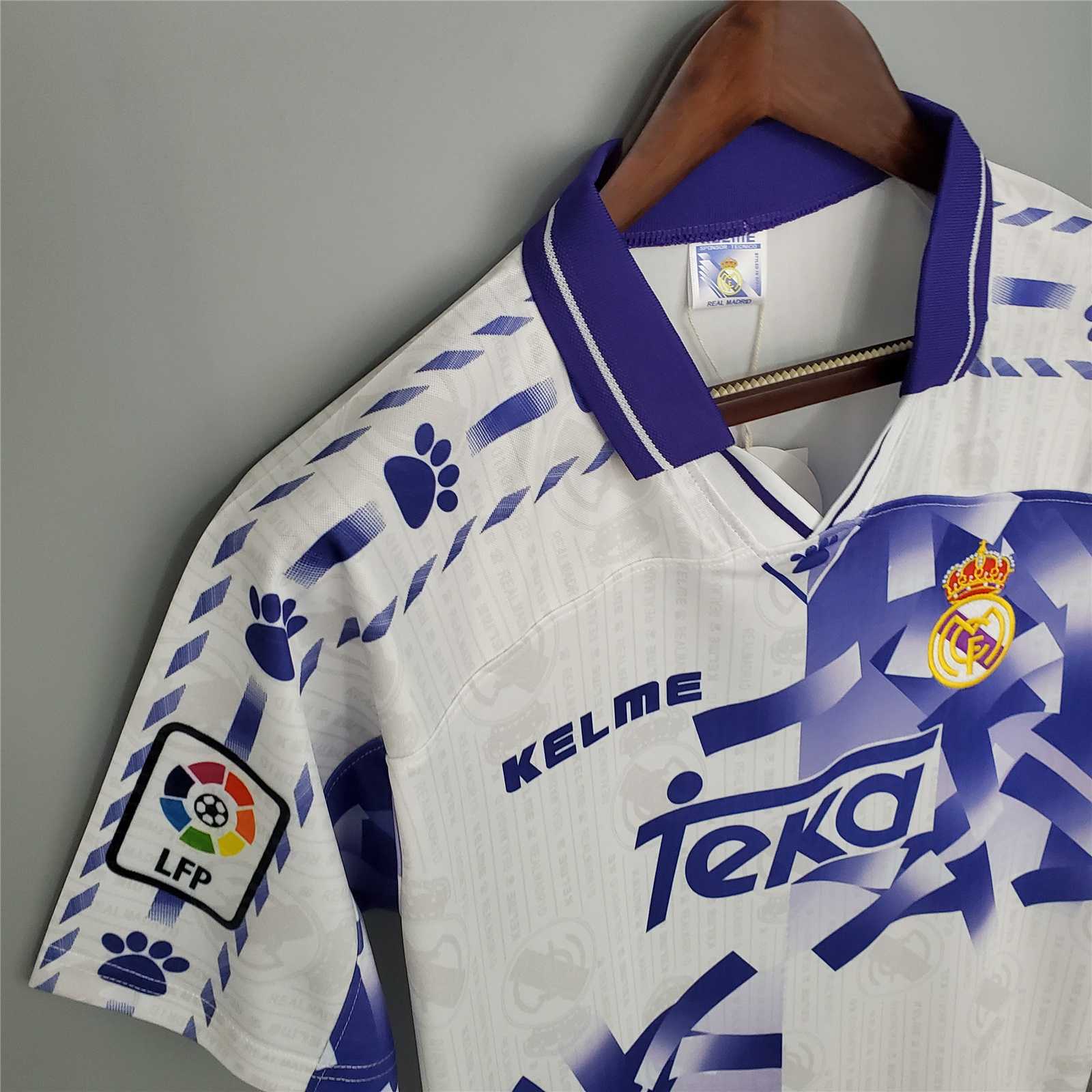 JerseysGala.com | Real Madrid Retro 96-97 Third Away Jersey -Customize Name, Number and Patch | Worldwide Shipping
