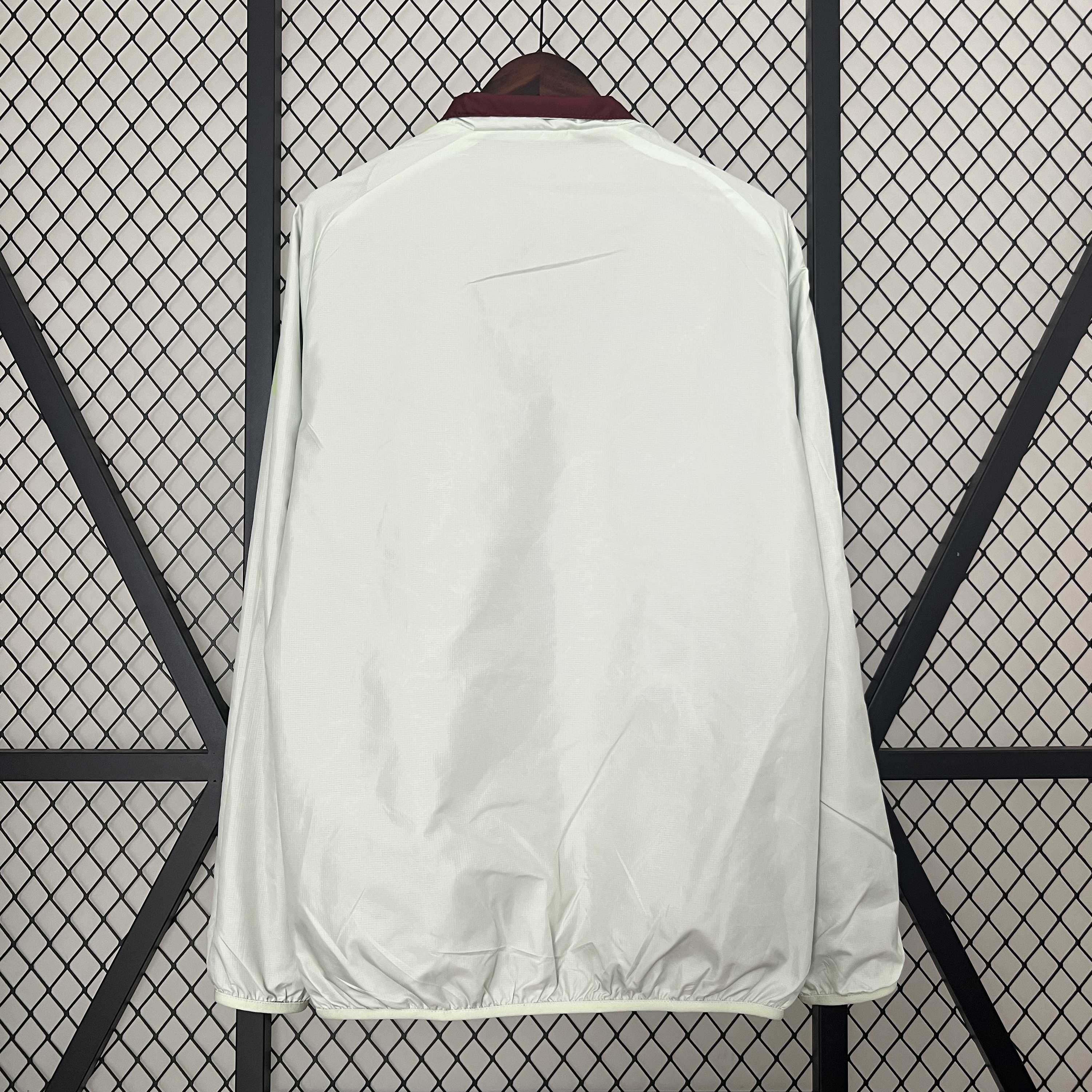 ManixJersey.com | Mexico 2024 Double Sided Reversible Windbreaker - Red & Grey -Customize Name, Number and Patch | Worldwide Shipping