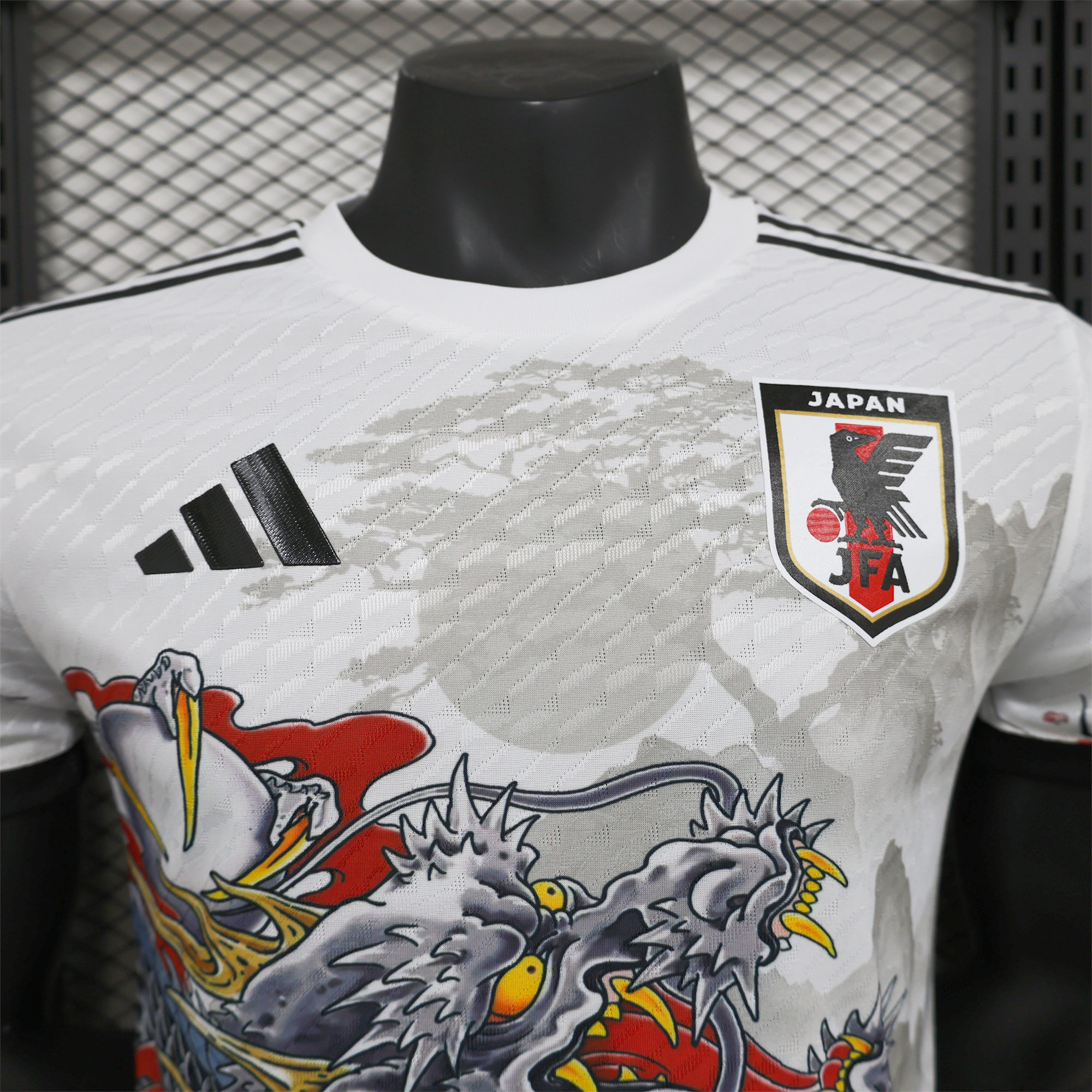 unitedfutballjersey-Japan 2024 White Dragon Special plum bossom Edition Jersey - Player Version
