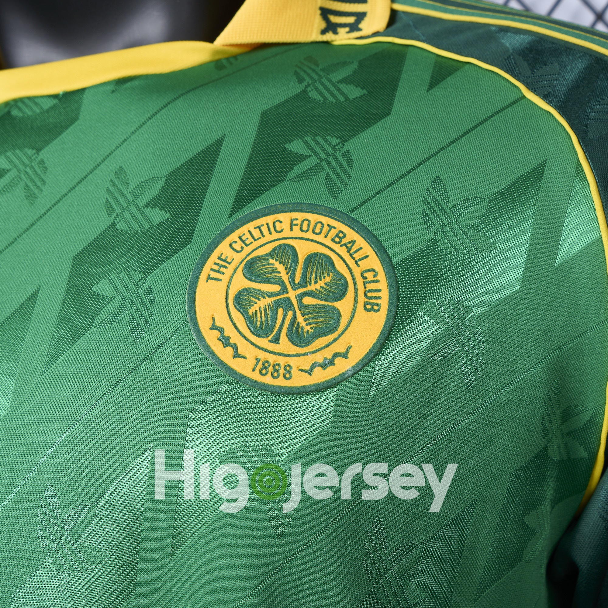 Higojerseys-Celtic 24-25 Originals LFSTLR Long Sleeve Green Jersey - Player Version