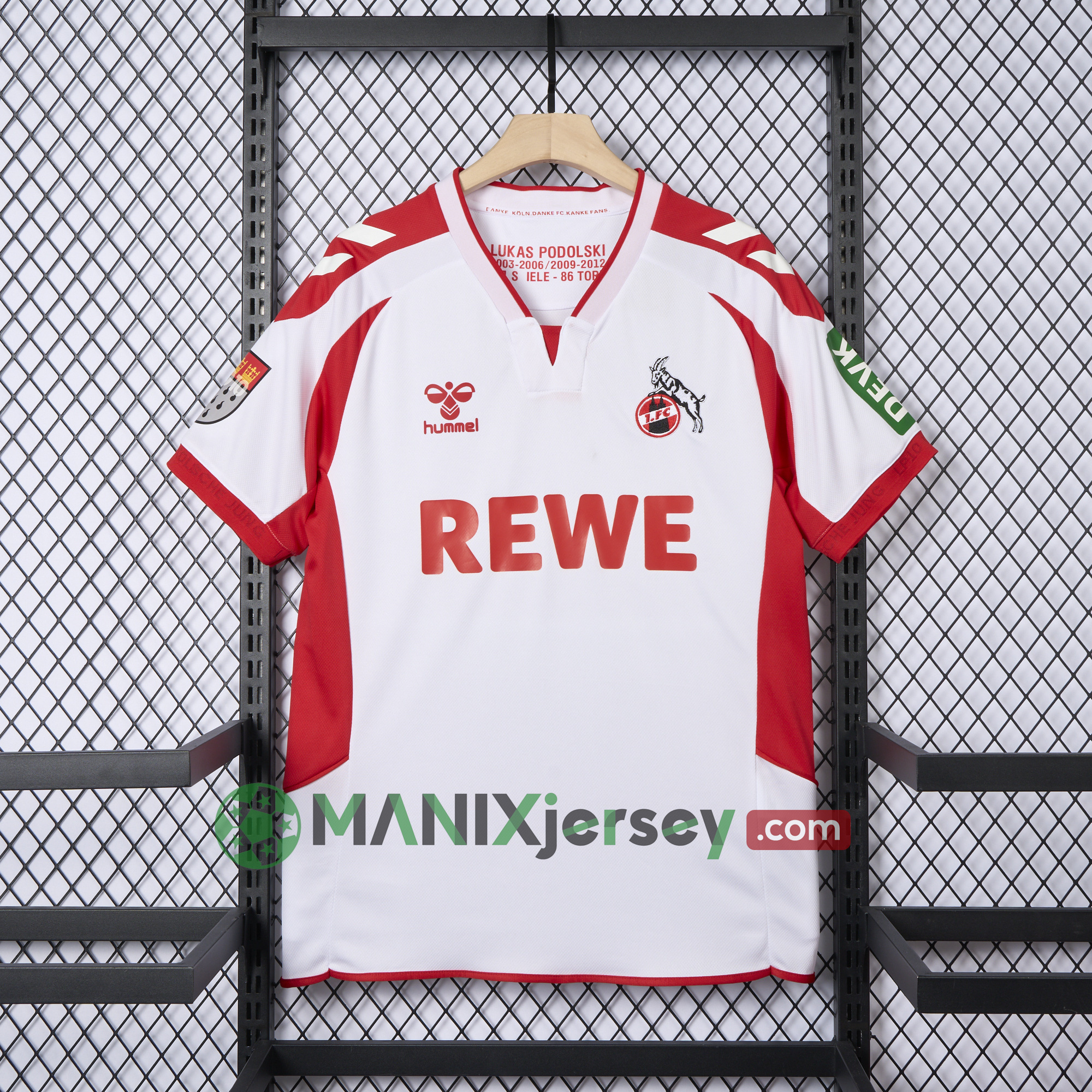 ManixJersey.com | Klon 24-25 Podolski Special Edition Jersey - Fans Version -Customize Name, Number and Patch | Worldwide Shipping