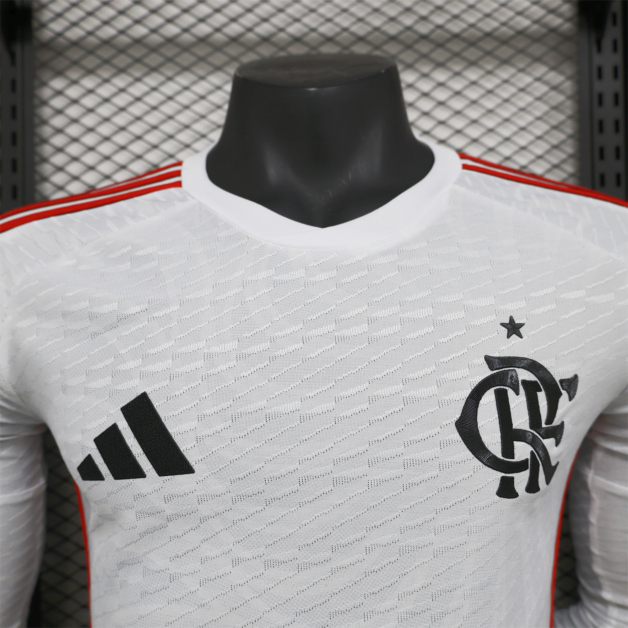 ManixJersey.com | Flamengo 2024 Away Long Sleeve Jersey - Player Version -Customize Name, Number and Patch | Worldwide Shipping