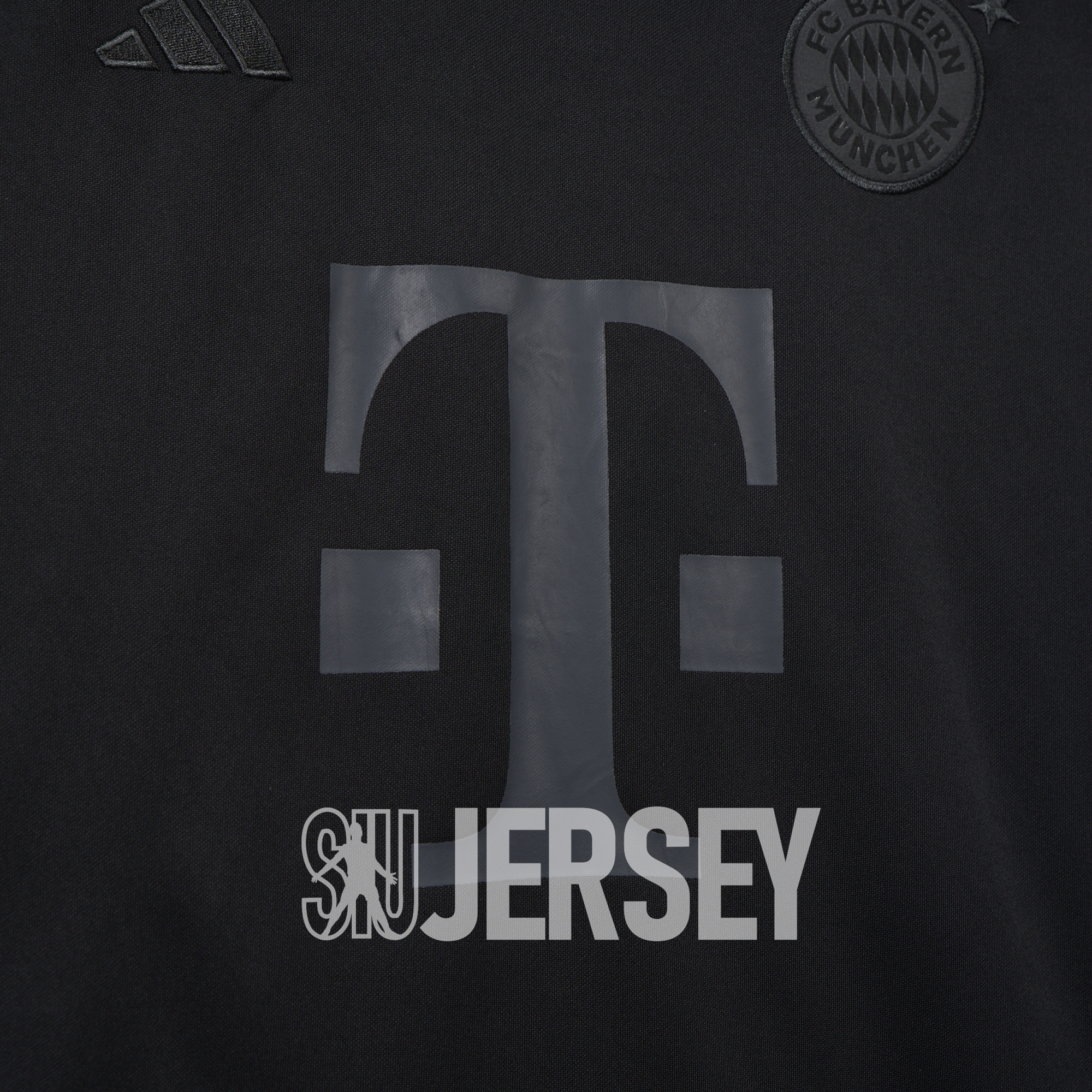 SIUjerseys-Bayern Munich 24-25 Pure Black Special Edition Jersey - Fans Version