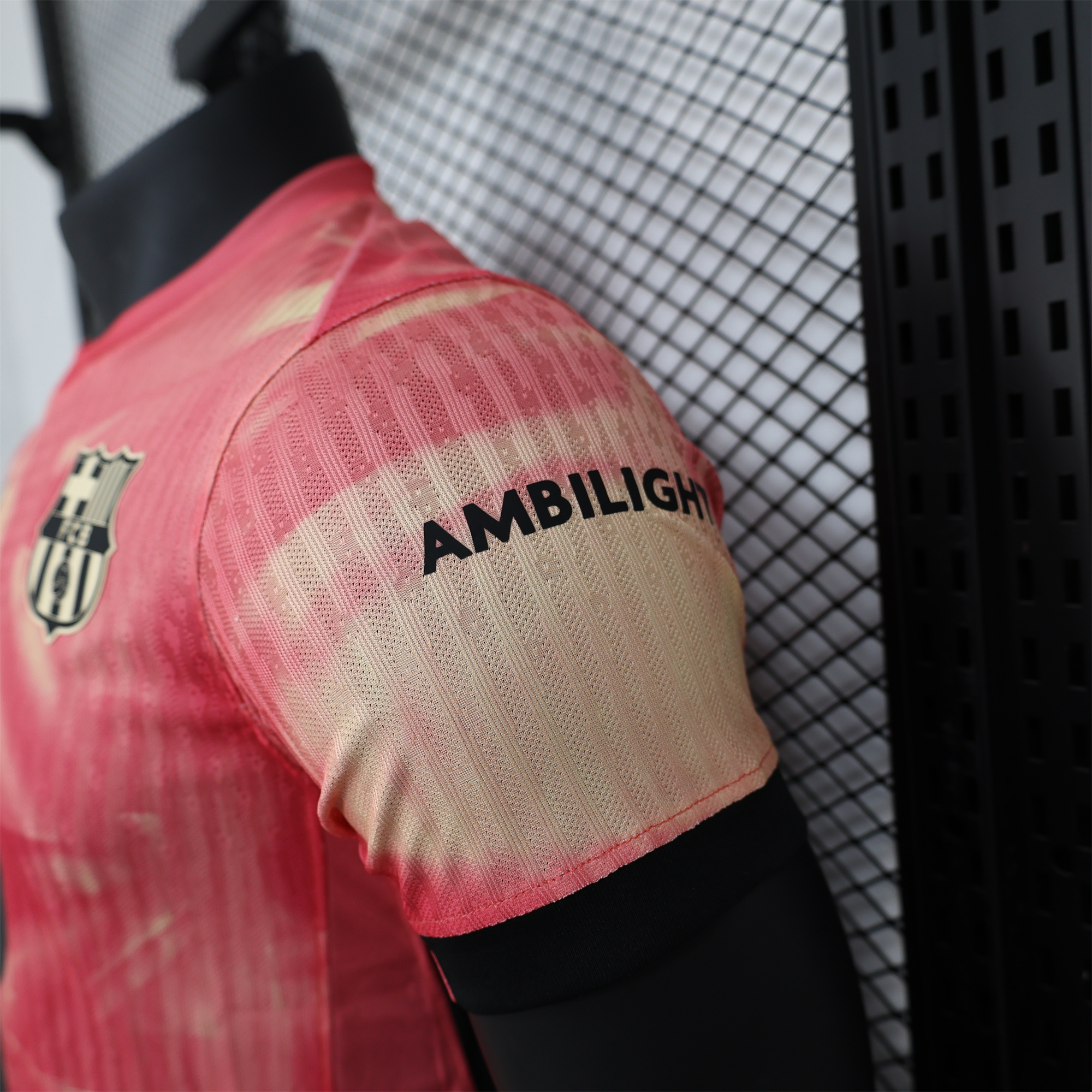 ManixJersey.com | Barcelona 24-25 Orange Red Concept Edition Jersey - Player Version -Customize Name, Number and Patch | Worldwide Shipping